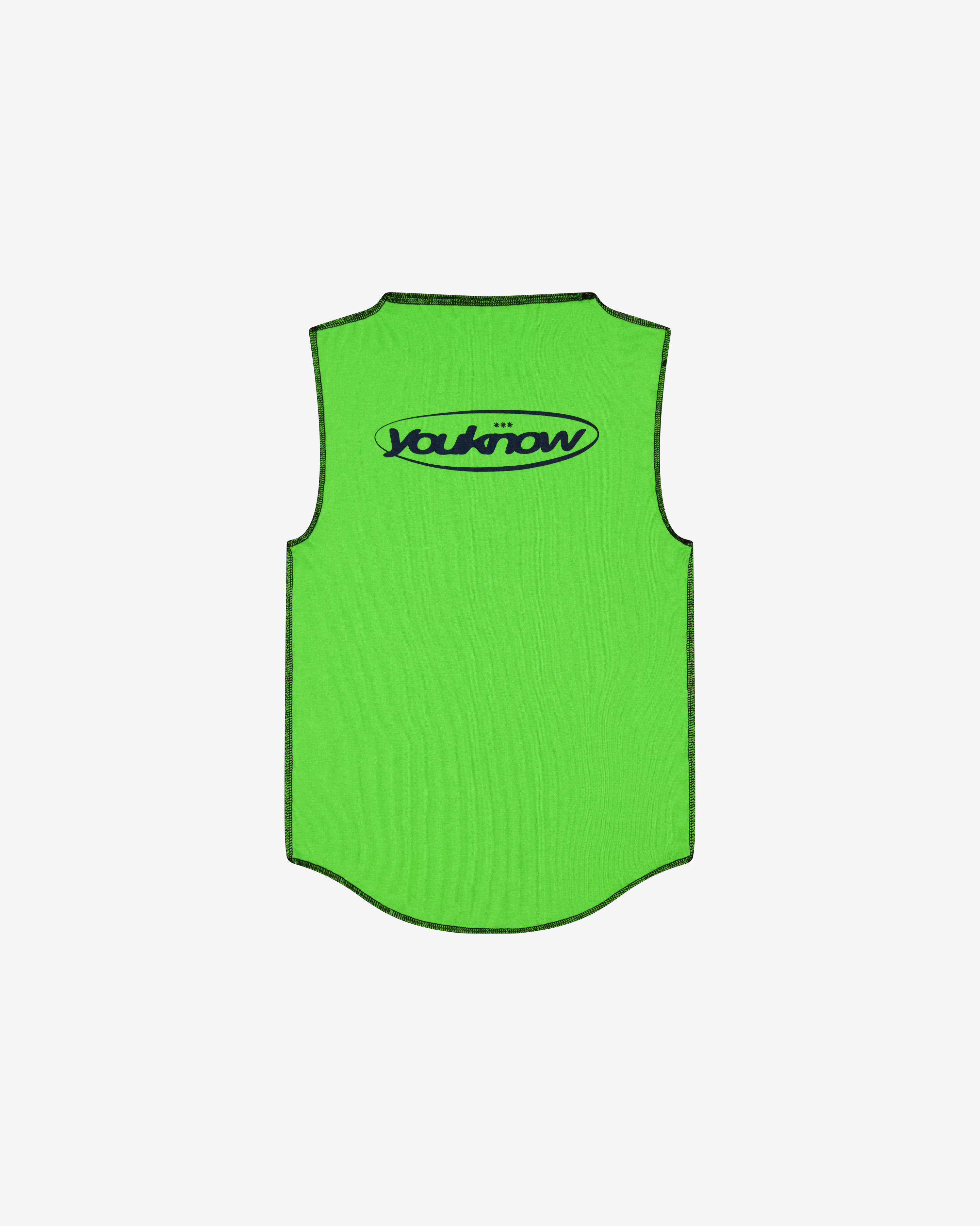 Exposed Seam Tank | Green