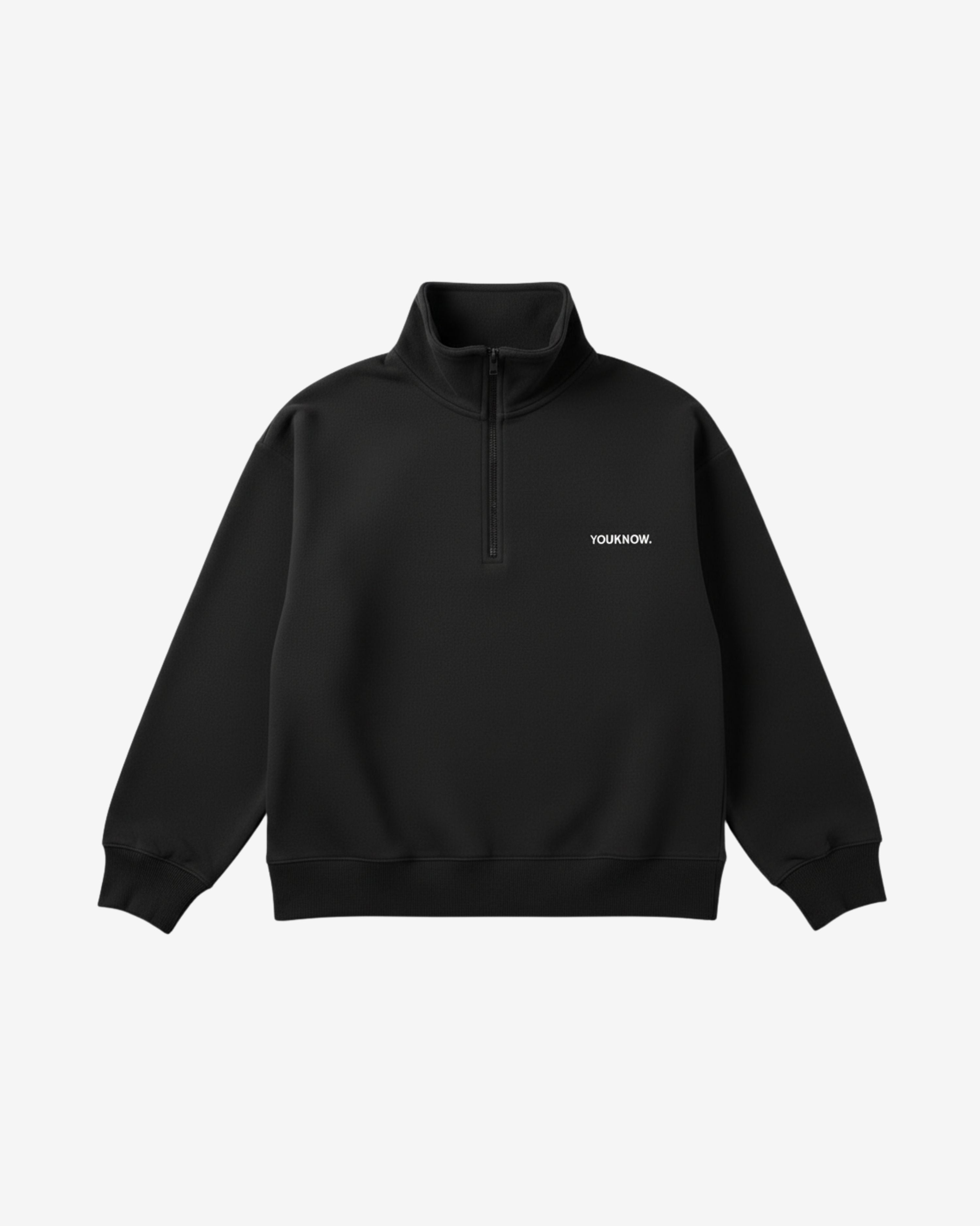 Core 1/4 Zip Pullover | Black