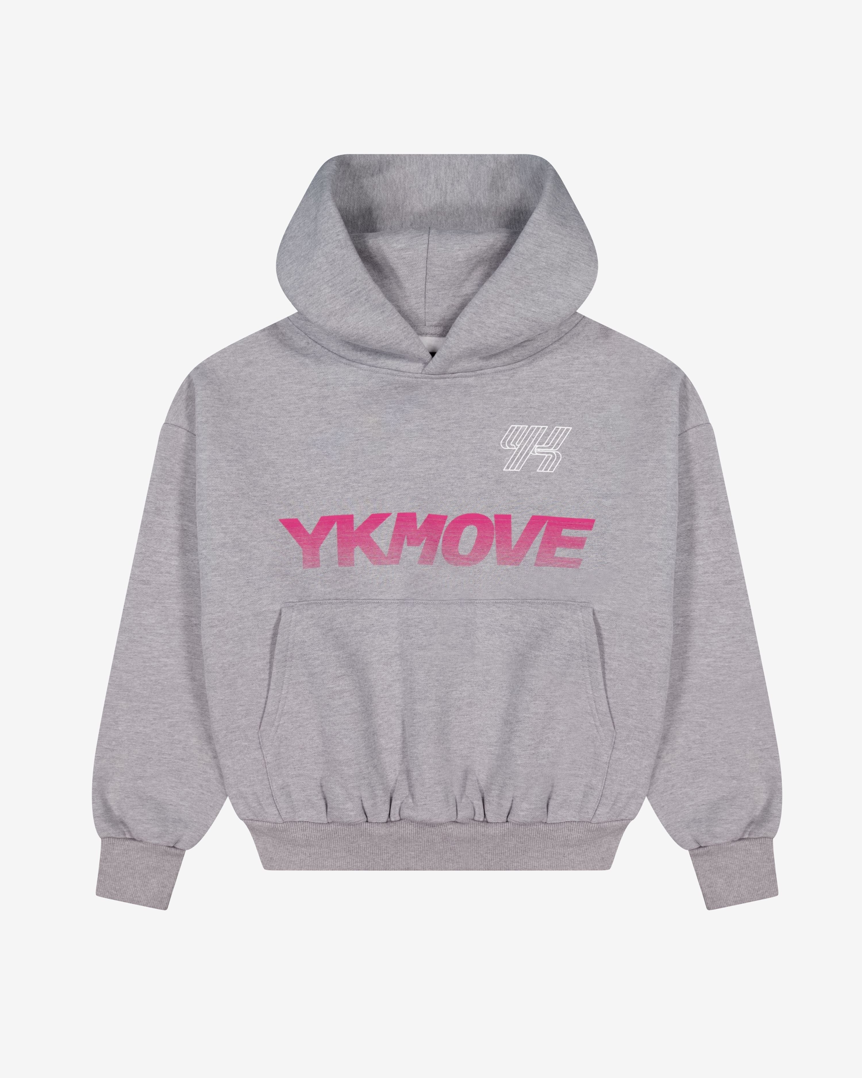 YK Move Activate Hoodie | GREY MARLE