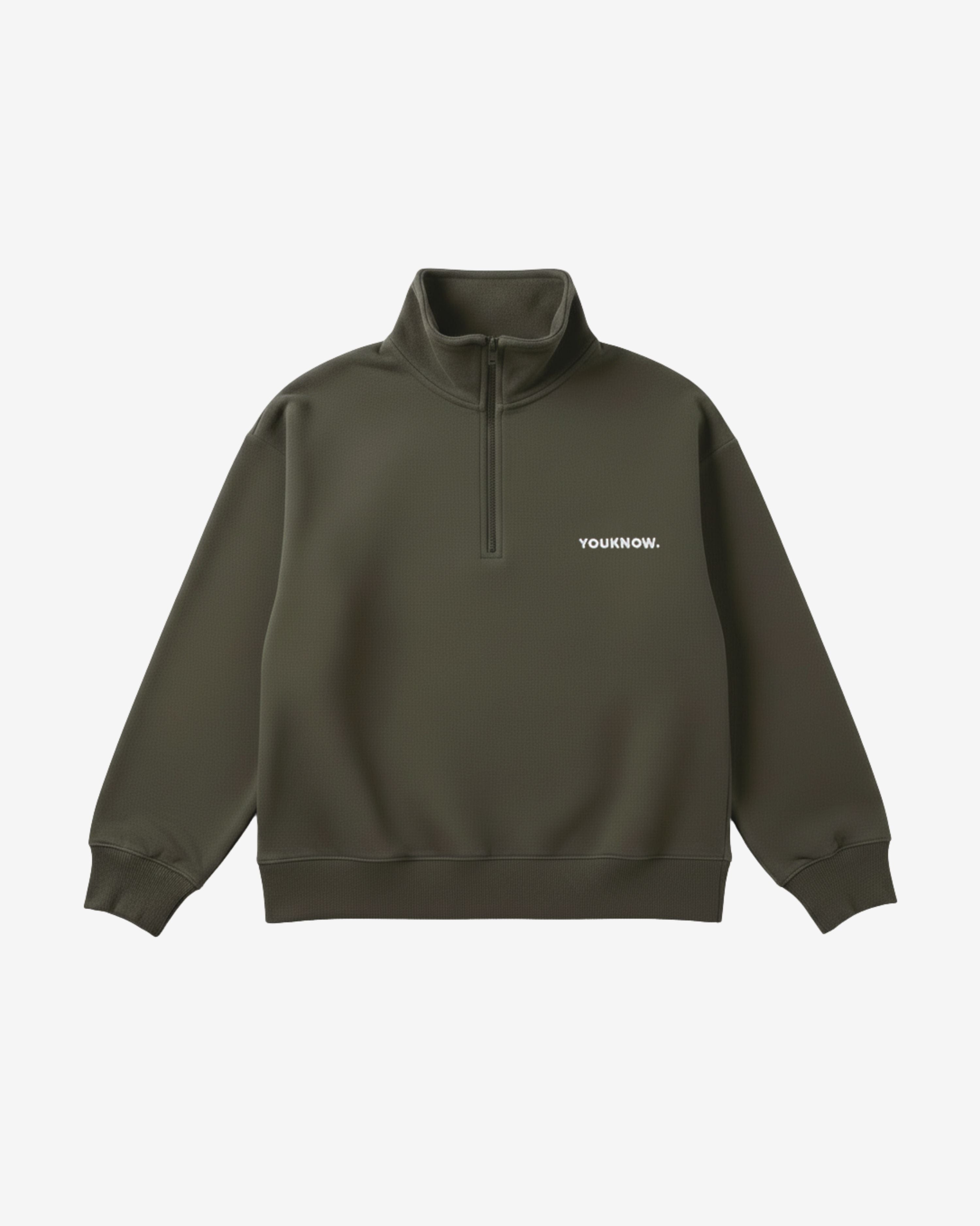Core 1/4 Zip Pullover | Seaweed