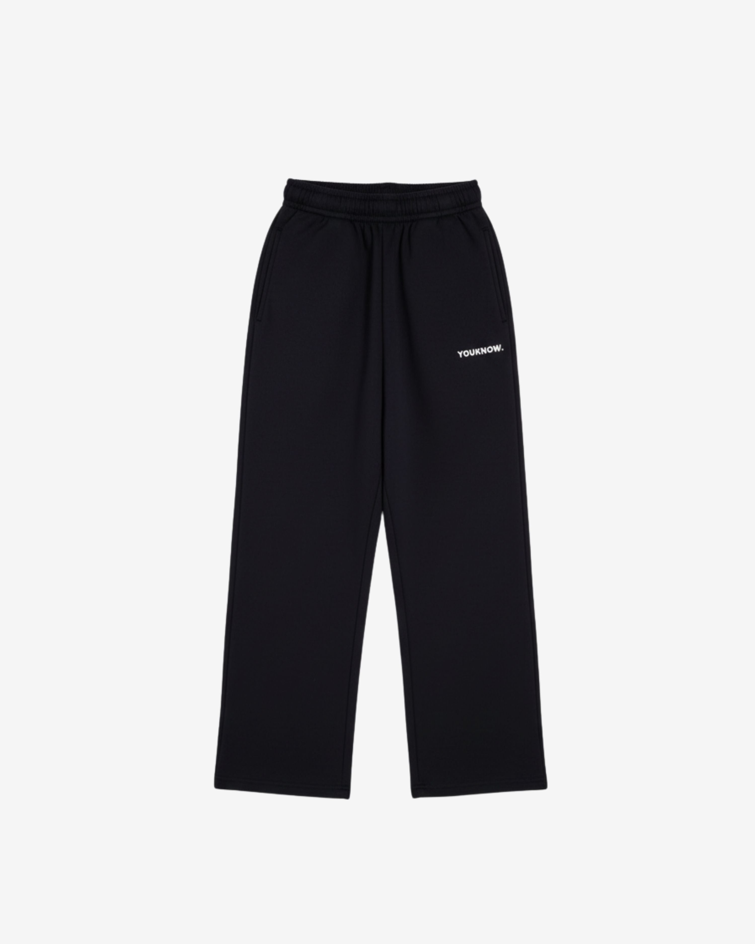 Core Wide Leg Sweatpants | Black