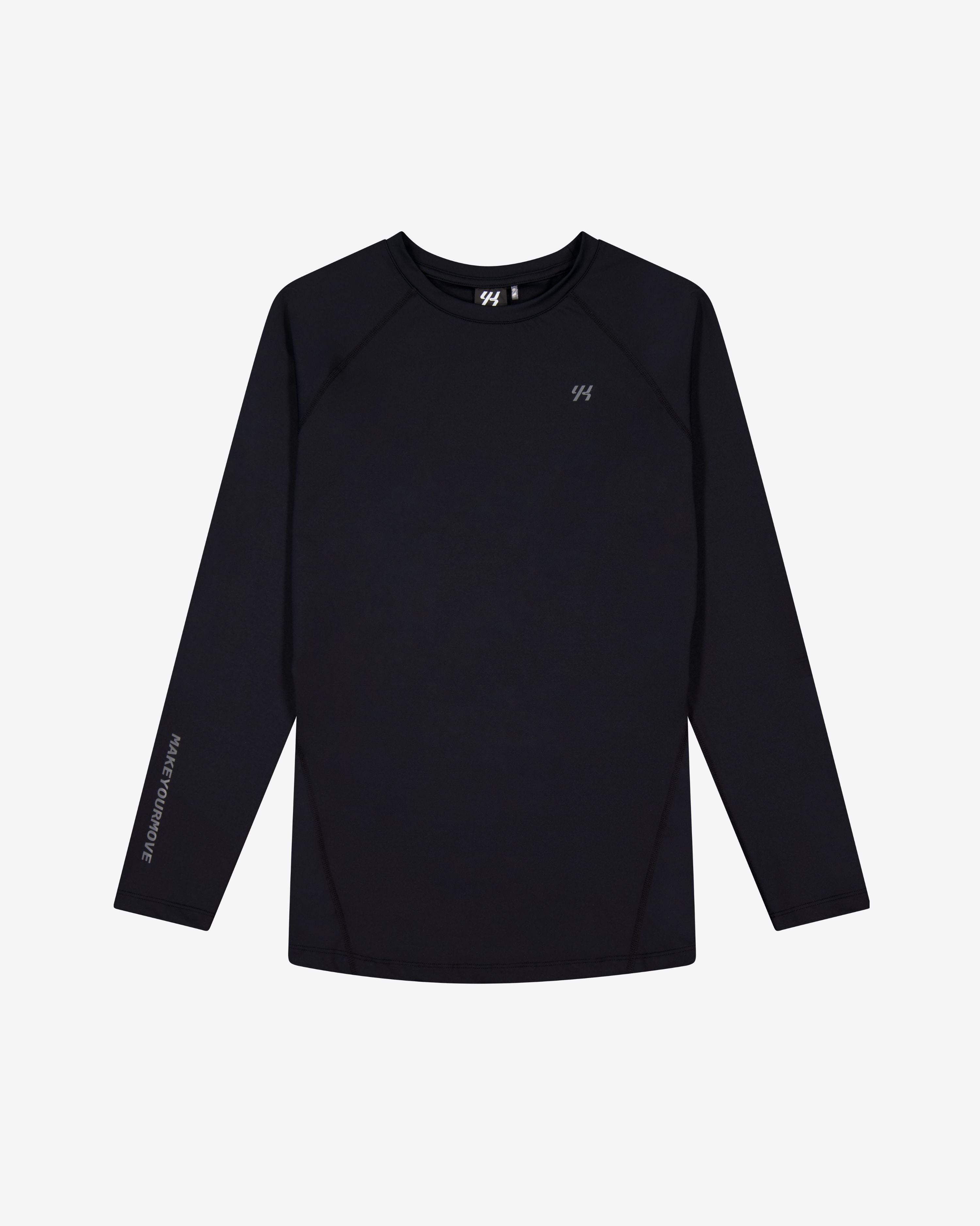 YK Move Journey Compression Longsleeve | Black