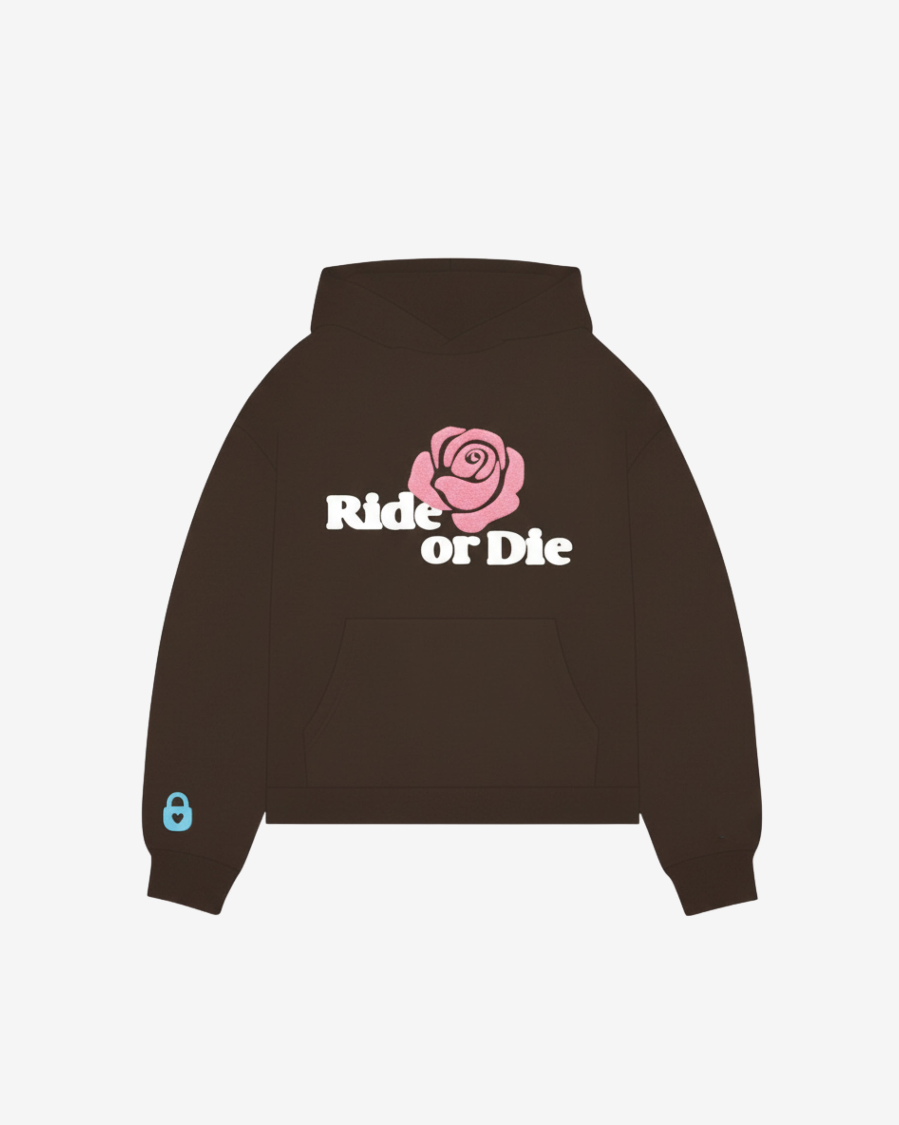 Ride or Die Oversized Hoodie | Brown