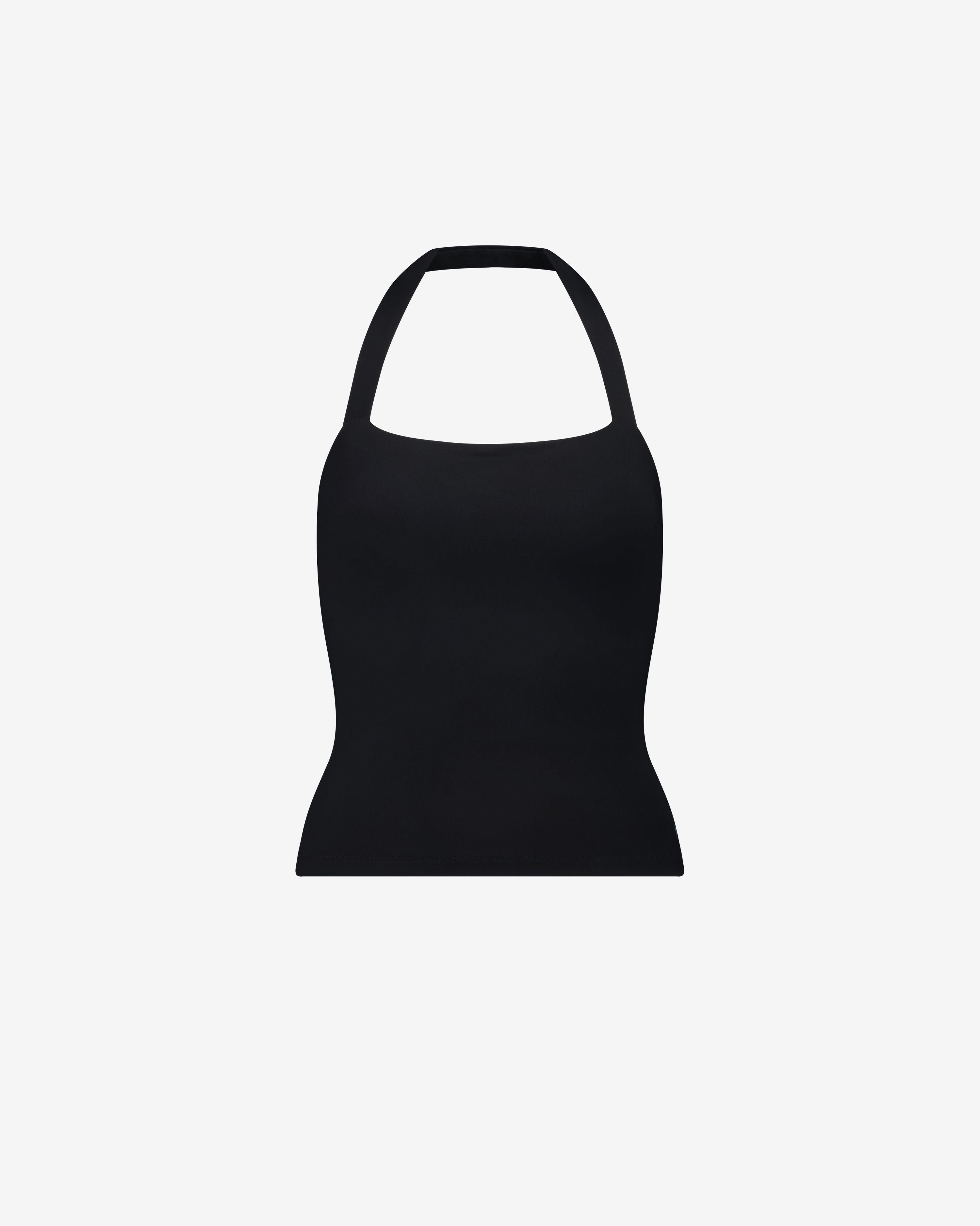 YK Move Sculpt Halter Tank | Black