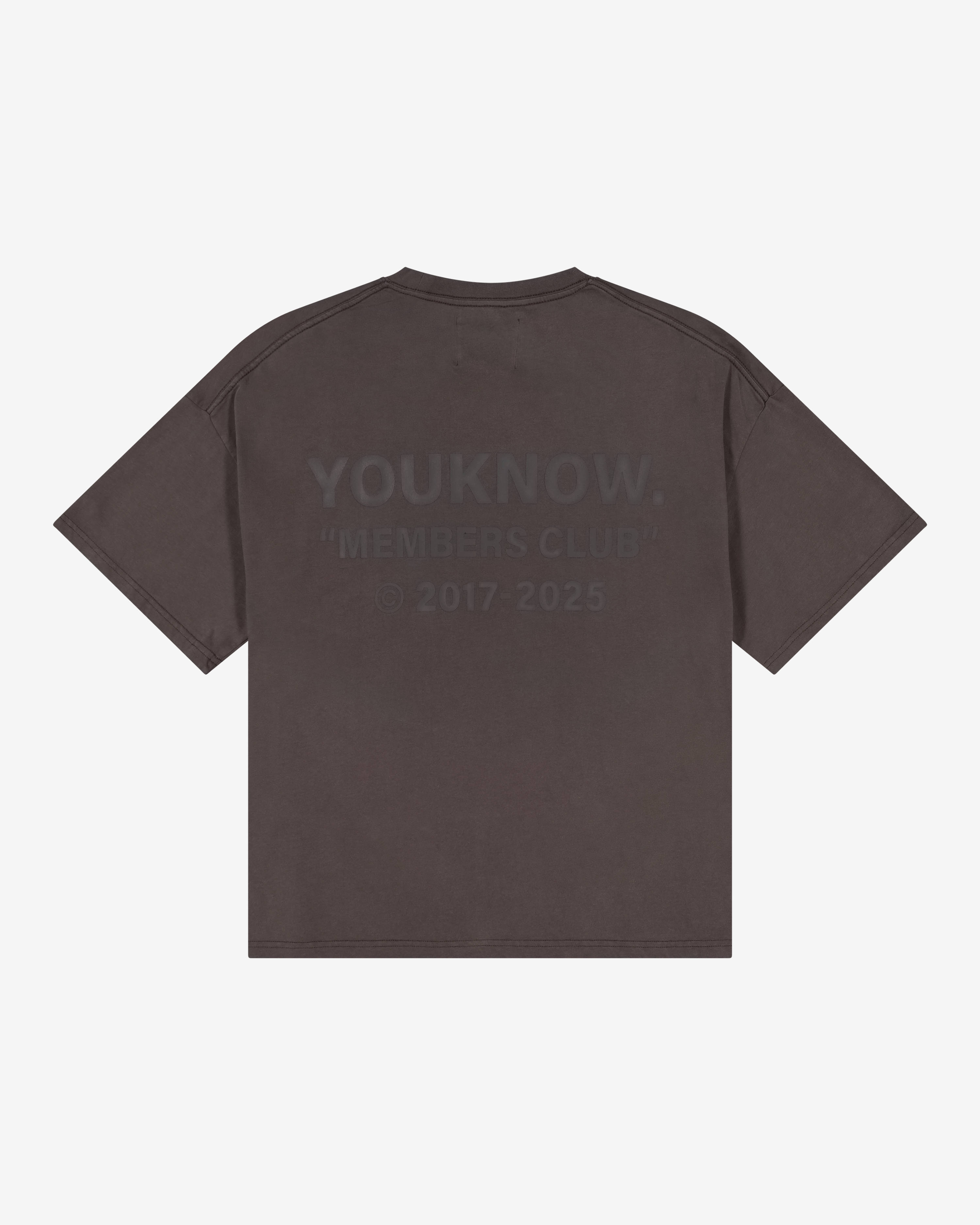 Members Club Tee | Washed Brown