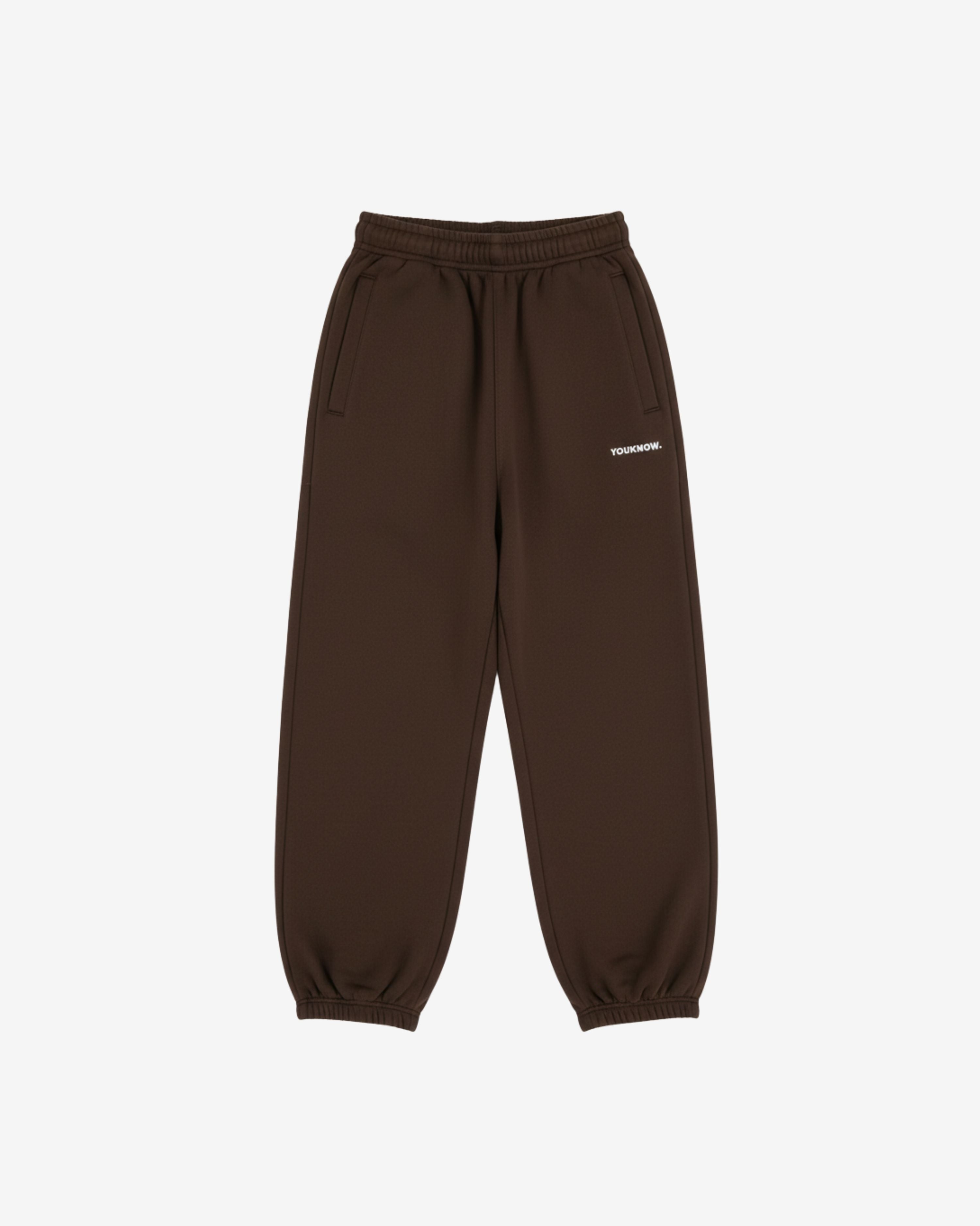Core Cuffed Sweatpants | Brown