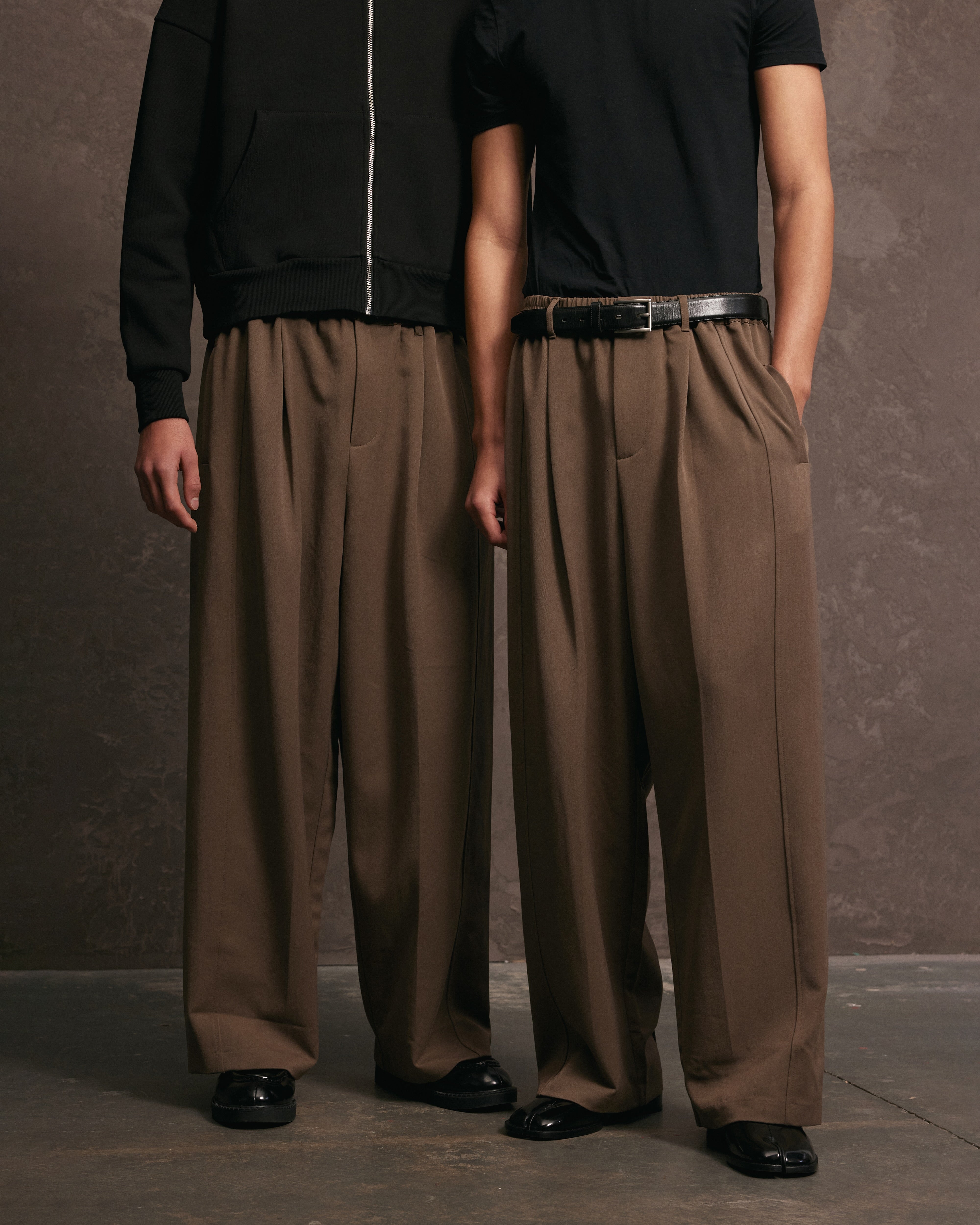 Nothing Pleated Pants | Mocha