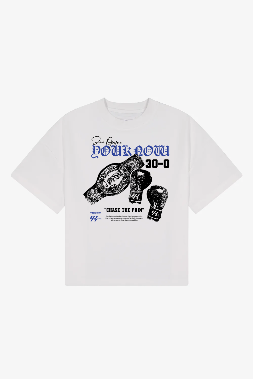 YK x Jai 30-0 Tee | White