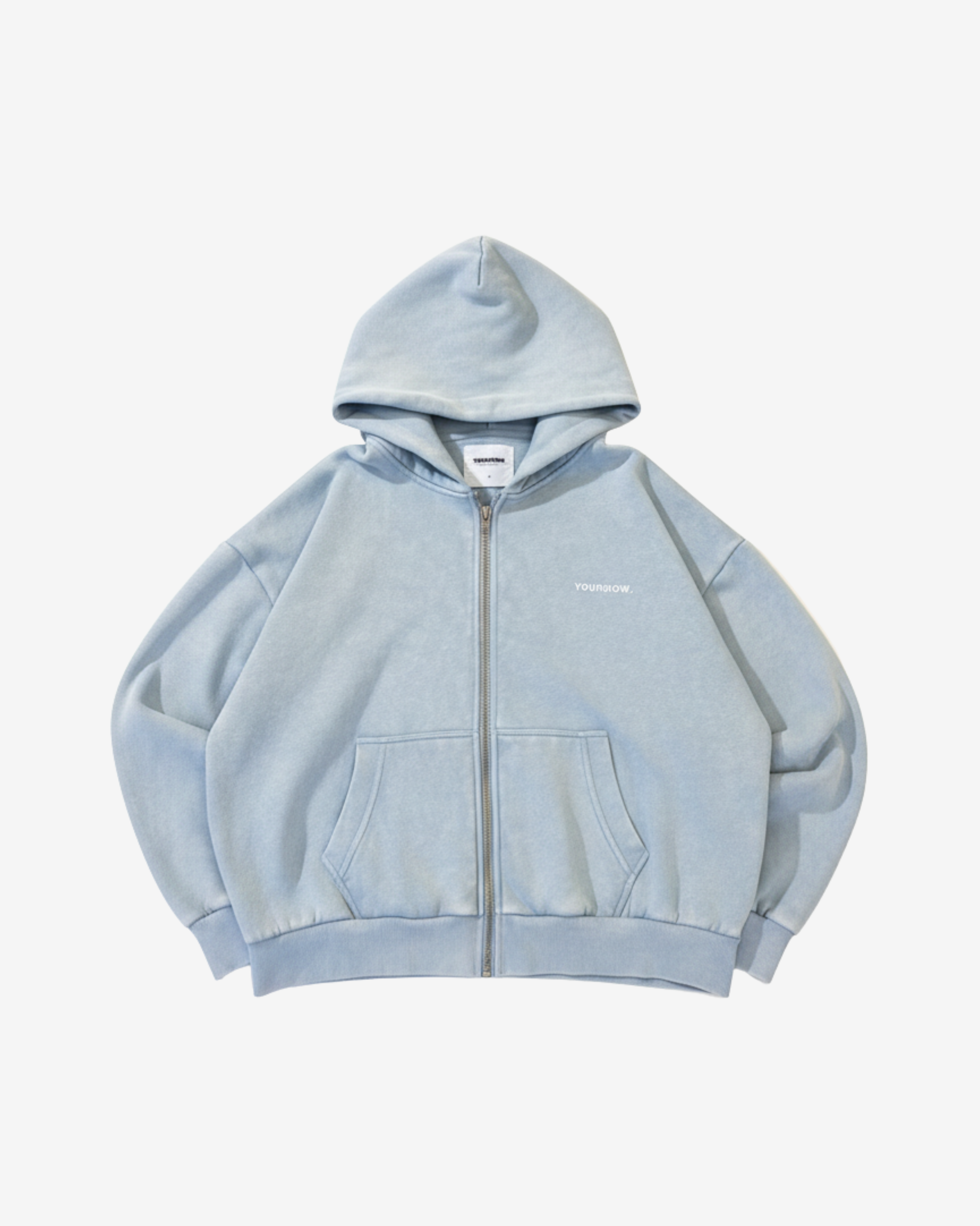 Core Zip Up Sample | Baby Blue – YOUKNOW. CLOTHING
