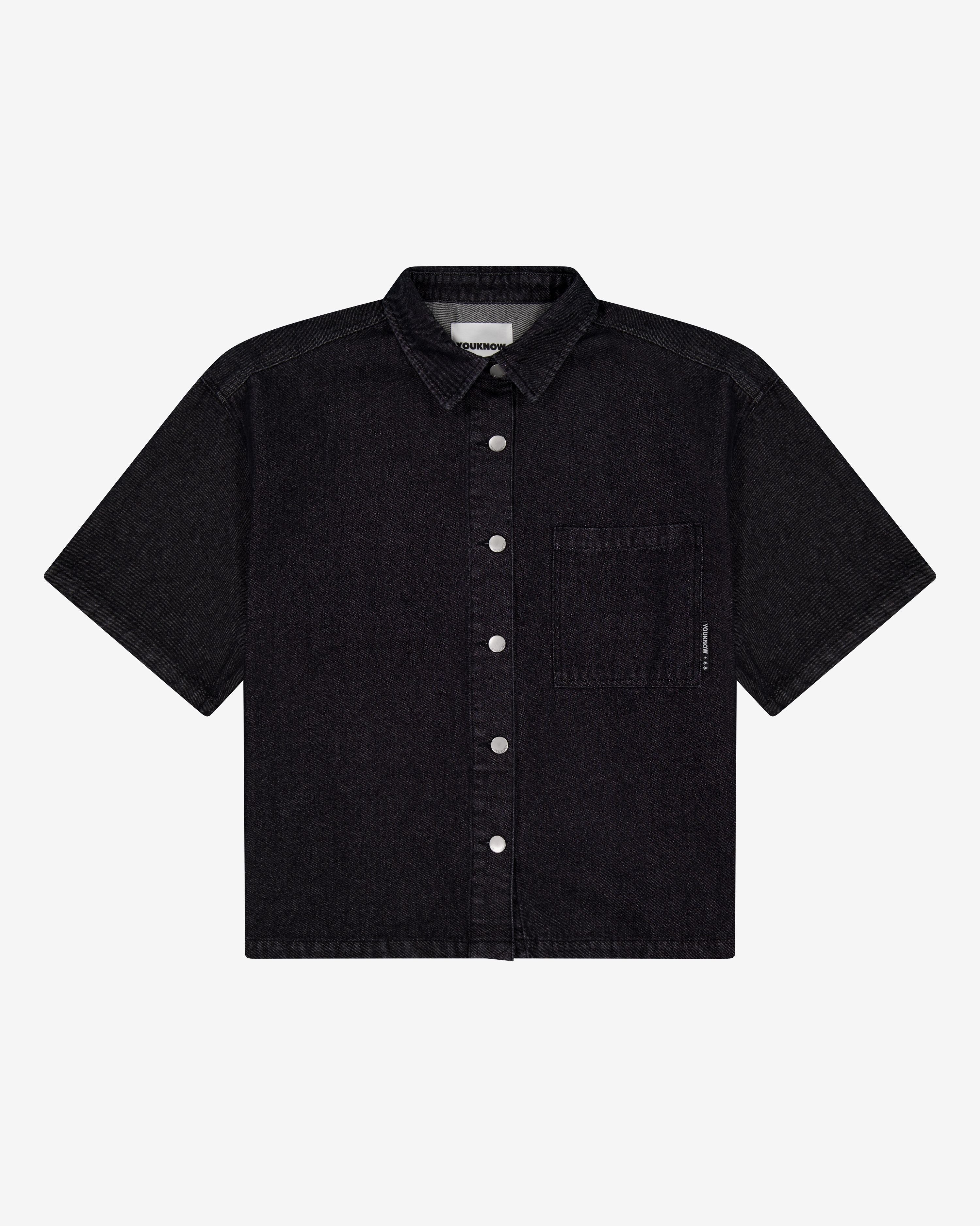Carpenter Shirt | Washed Black