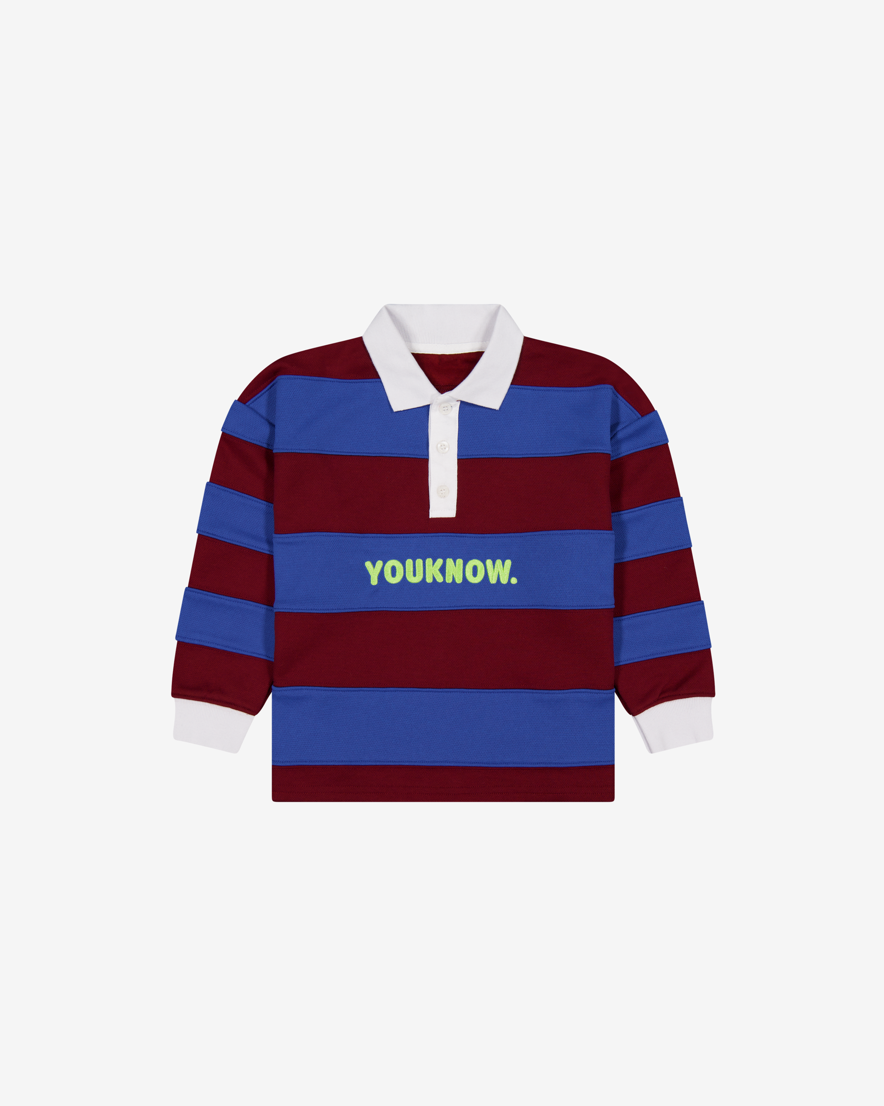 Kids Rugby Longsleeve | Blue Stripe
