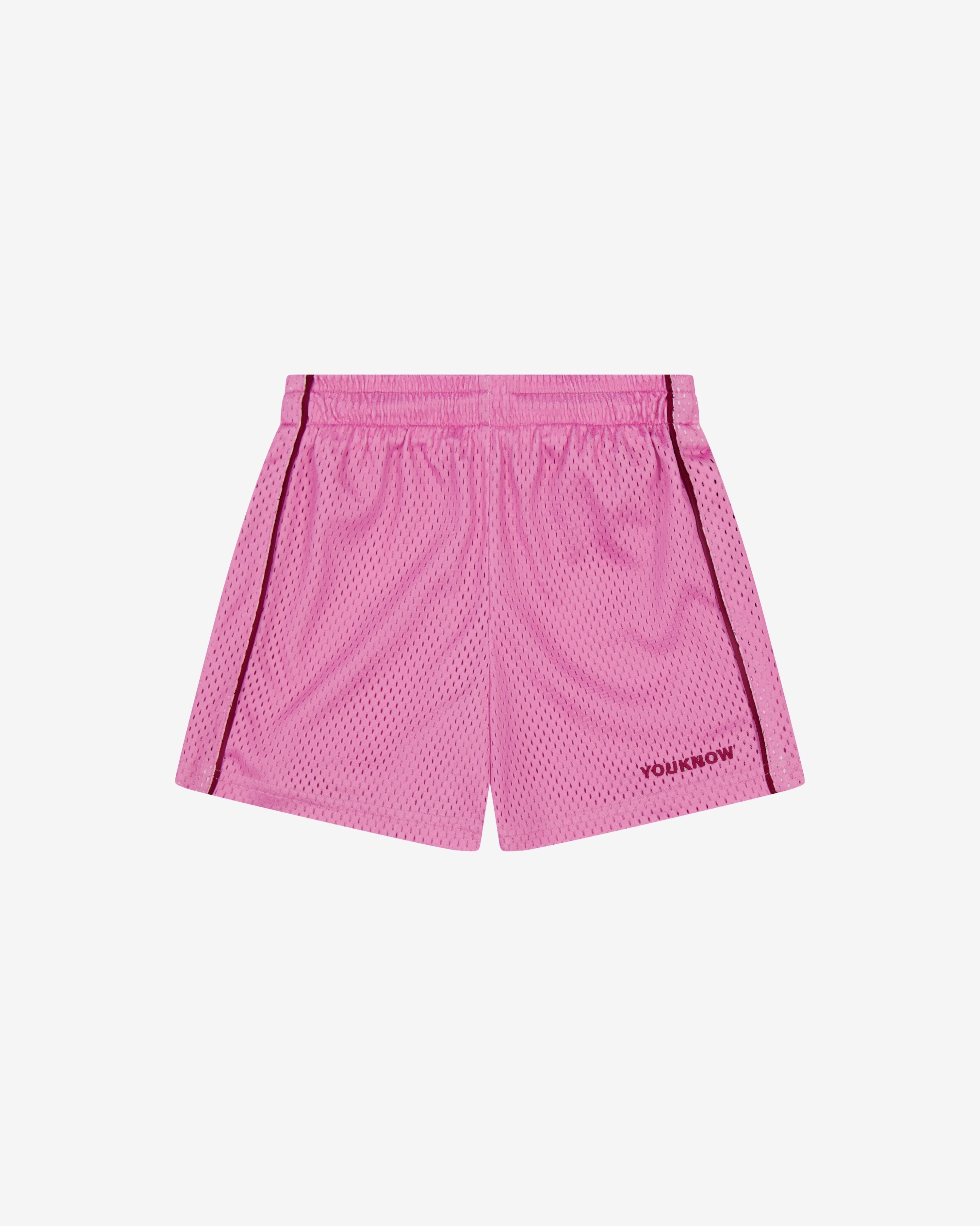 Kids Mesh Shorts | Pink