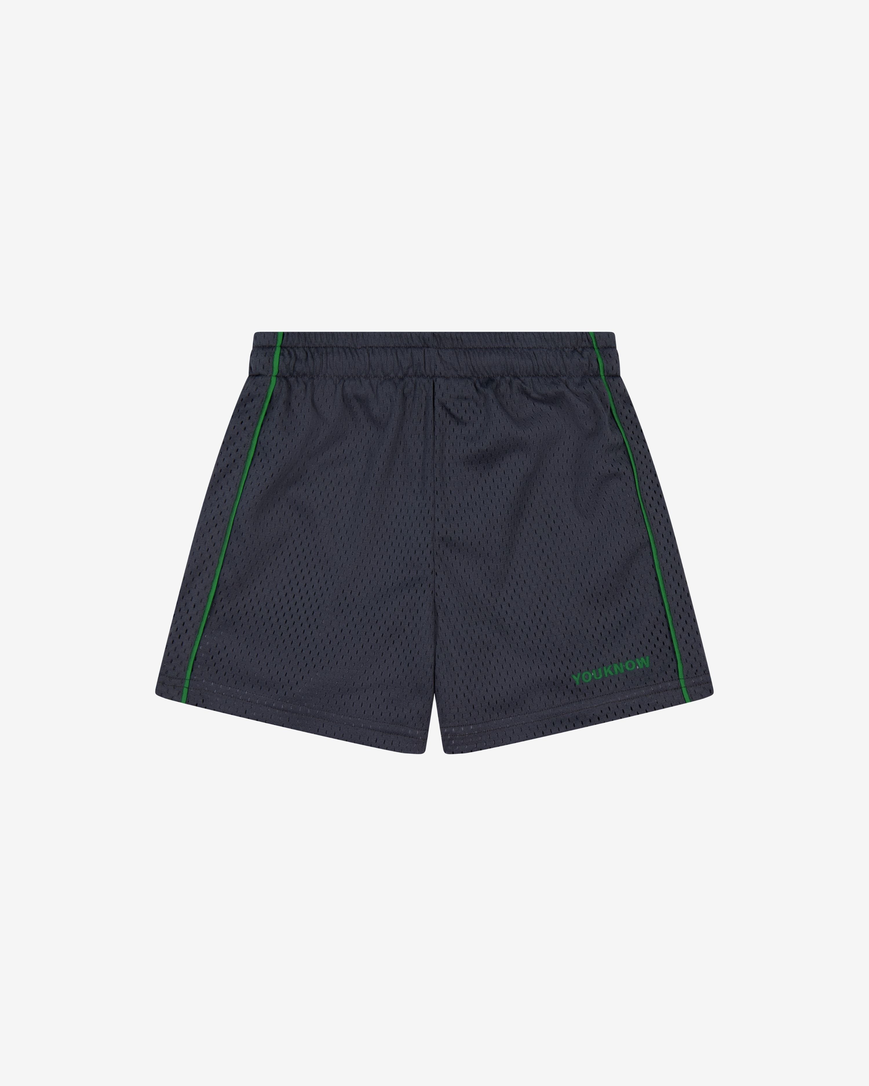Kids Mesh Shorts | Charcoal