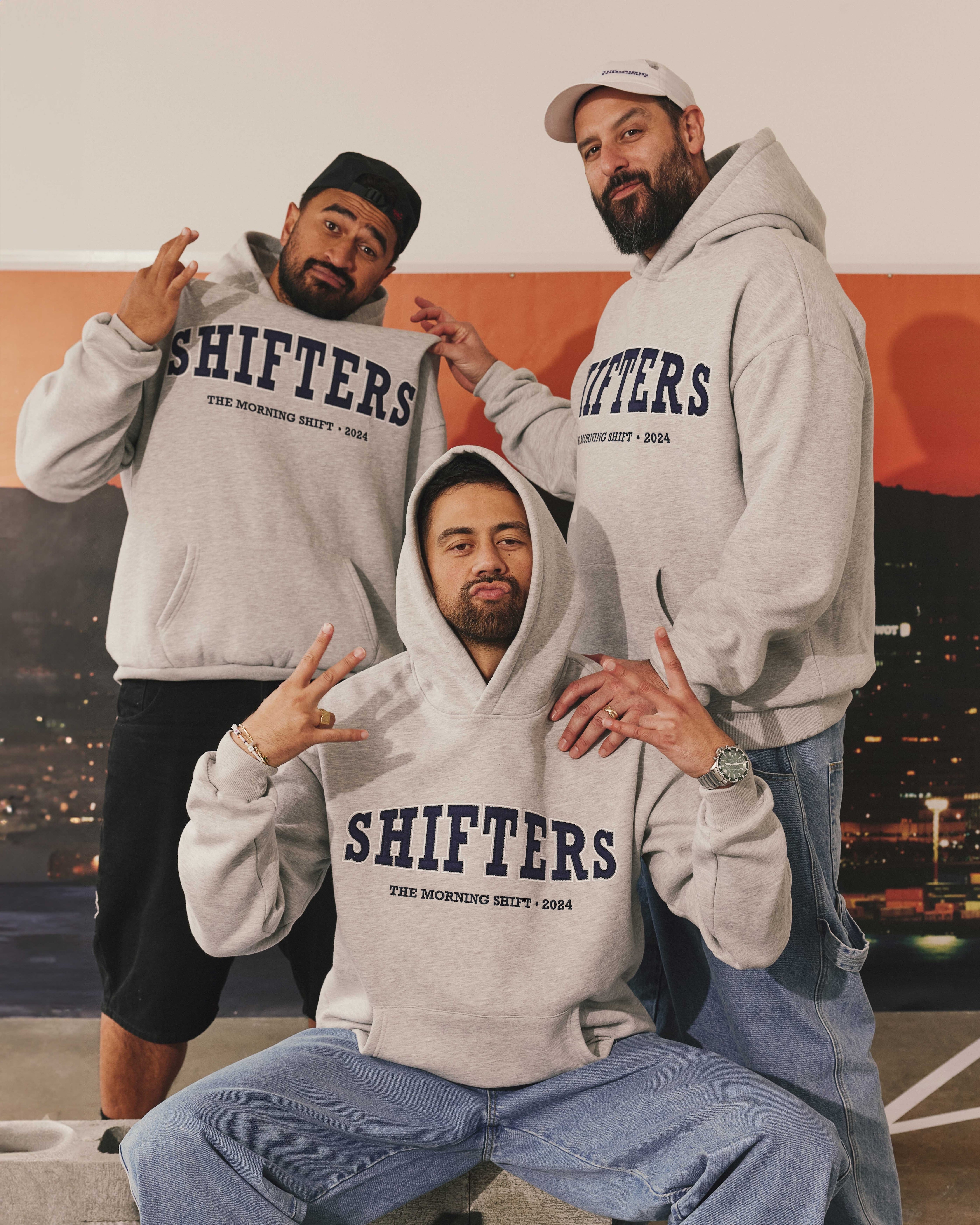 THE SHIFTERS HOODIE | Grey
