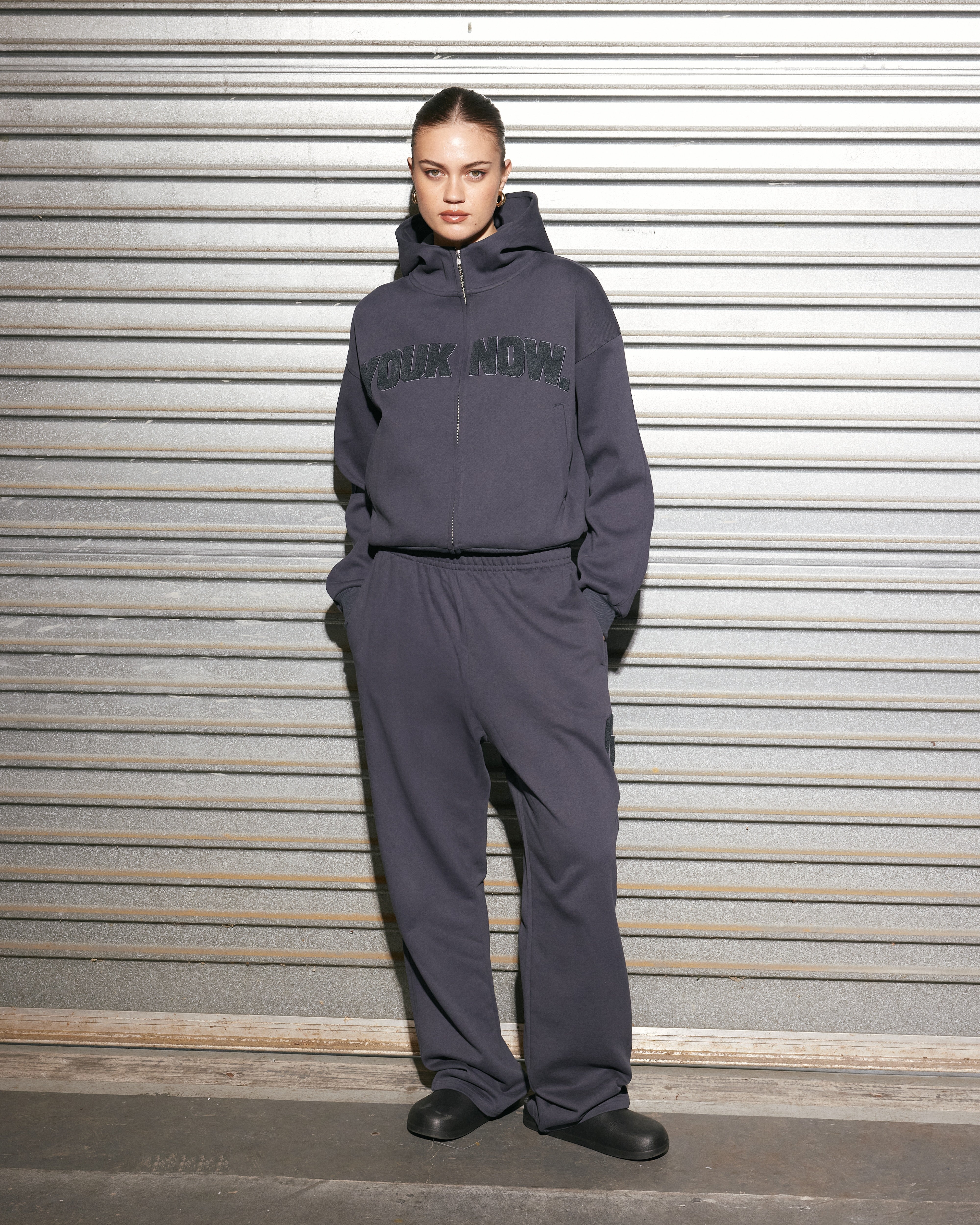 Chenille Pants | Stone