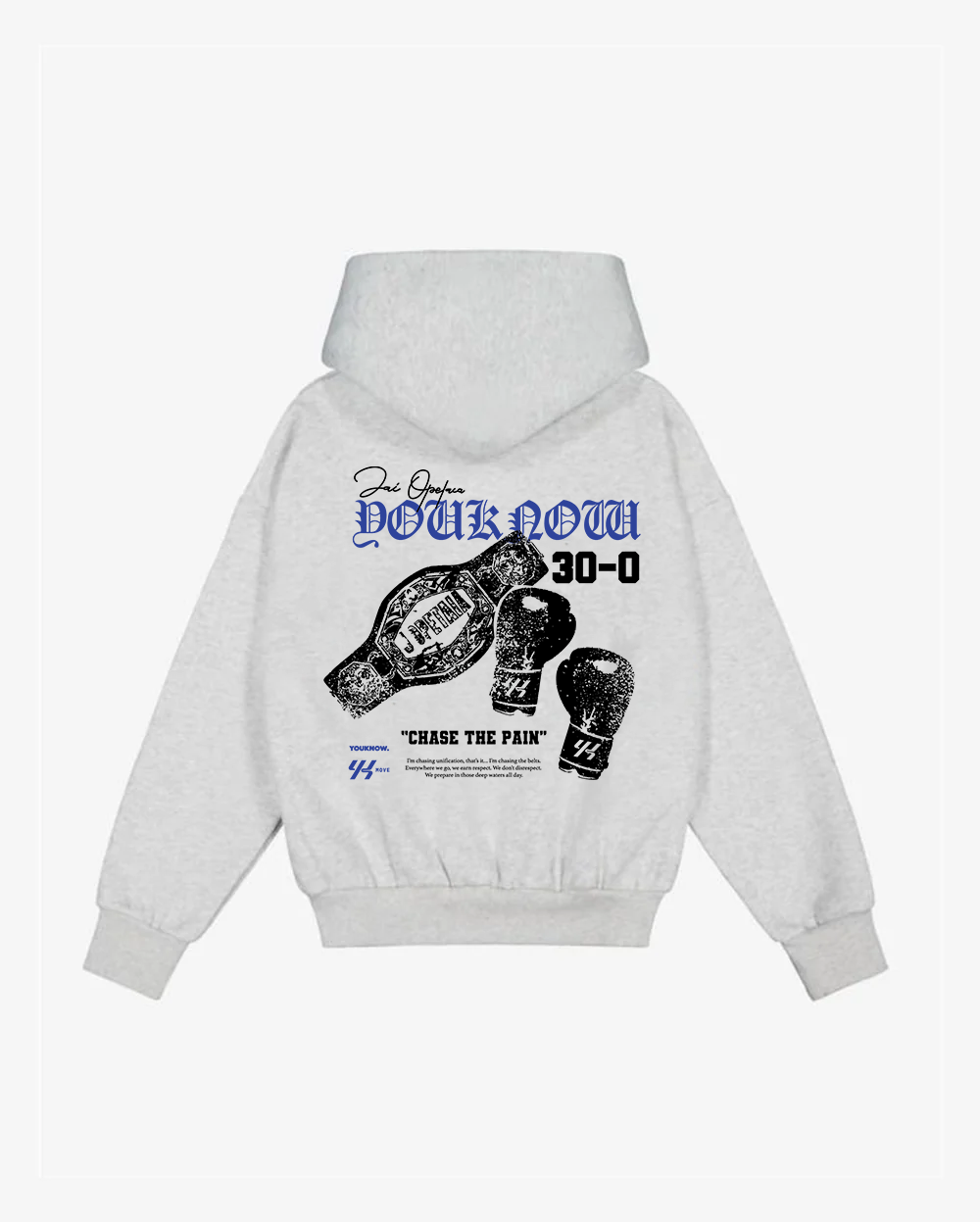 YK x Jai 30-0 Hoodie | Grey