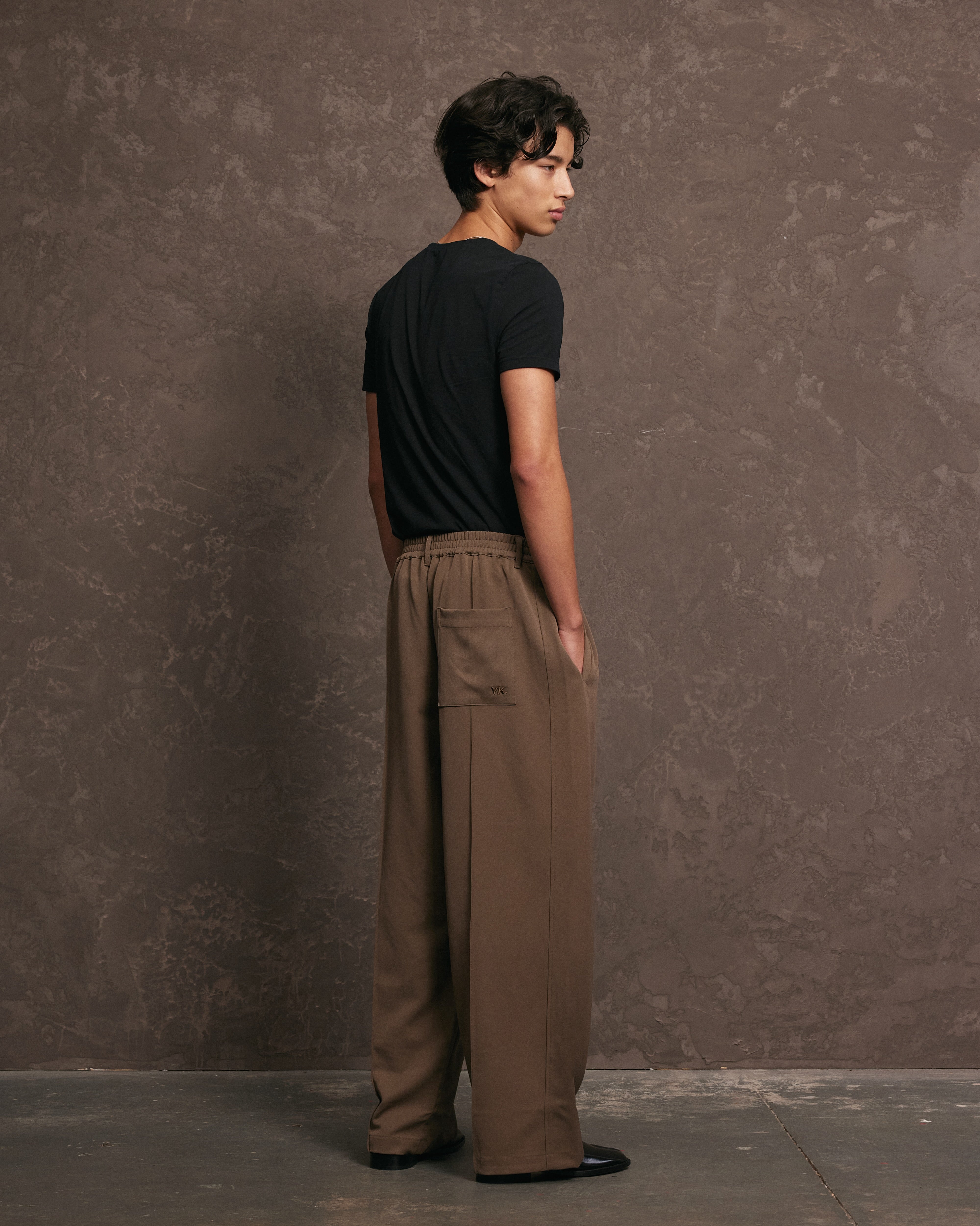 Nothing Pleated Pants | Mocha