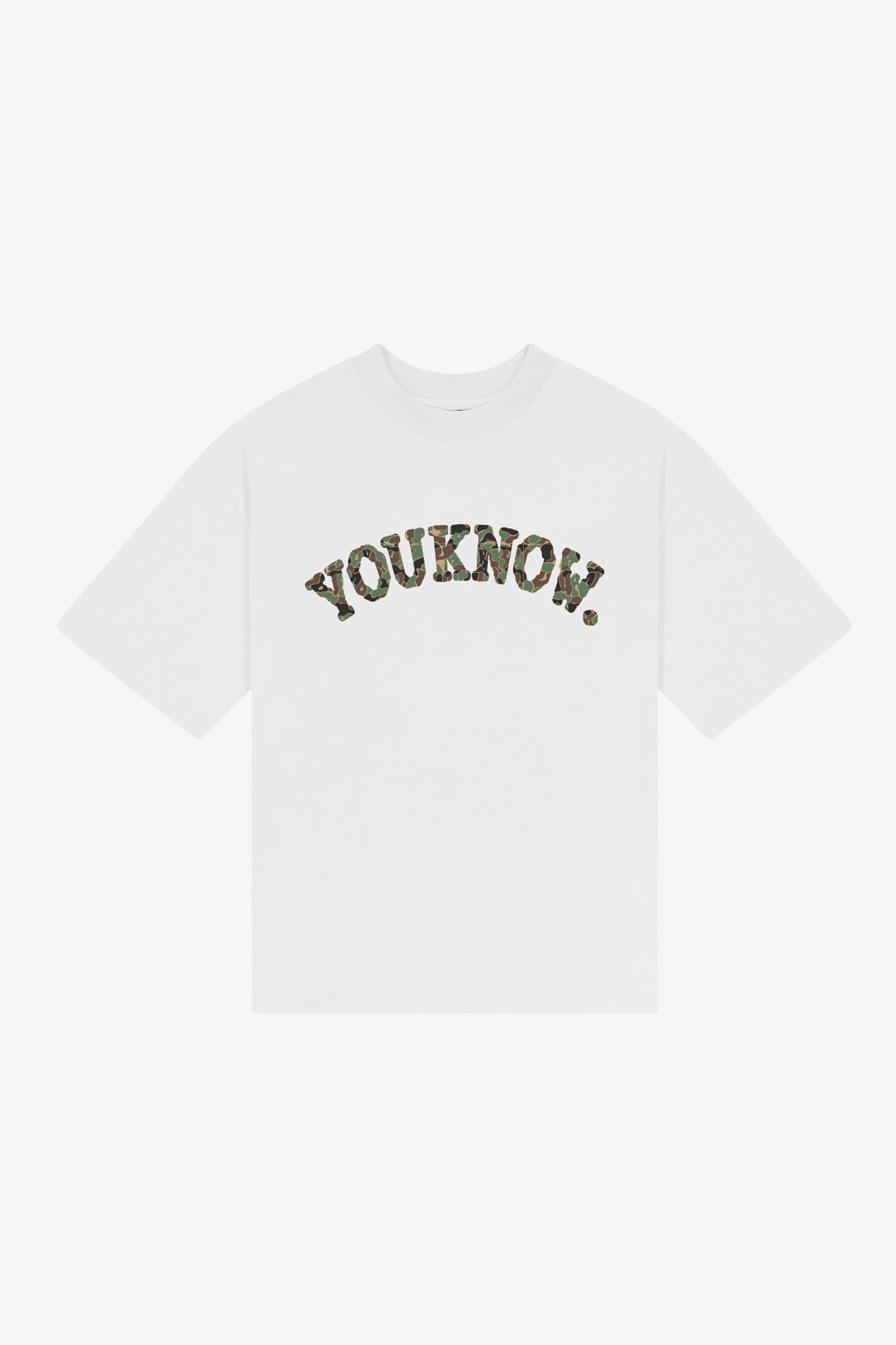 CAMO TEE | White