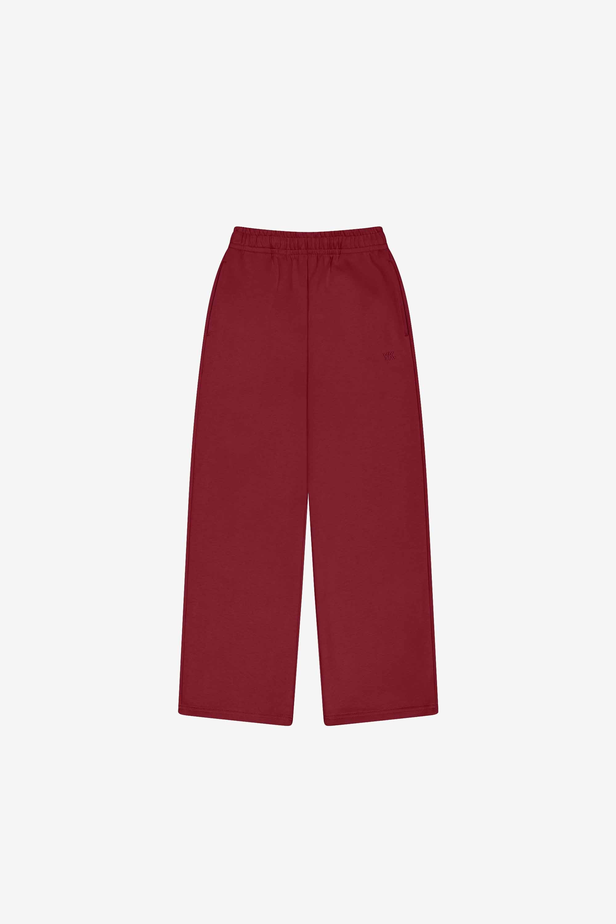 Nothing Heavyweight Structured Sweatpants | Cherry Cola