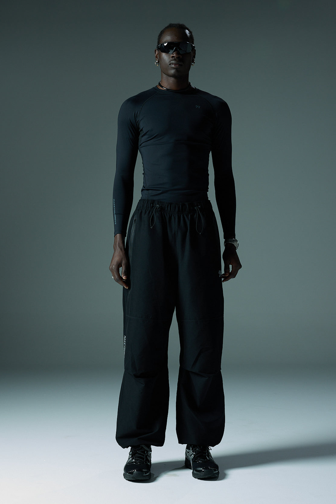 YK Move Journey Compression Longsleeve | Black