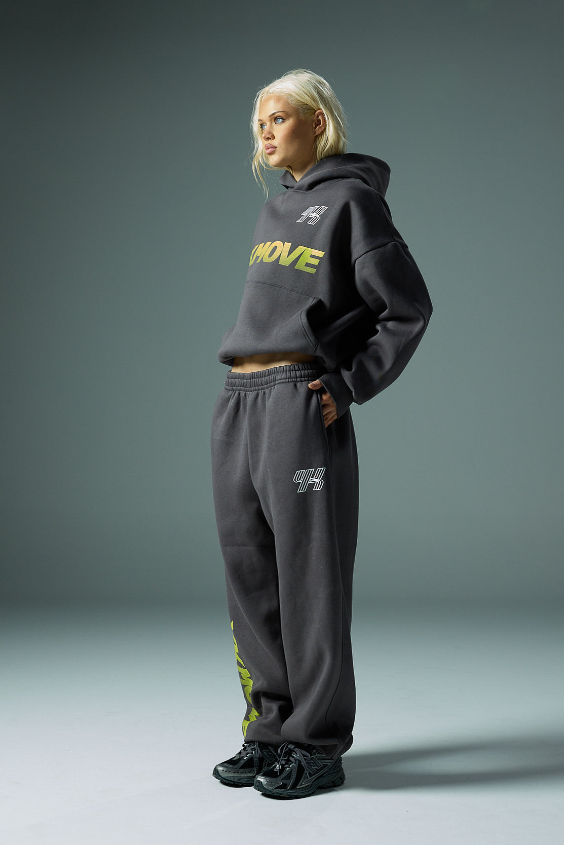 YK Move Activate Hoodie | Charcoal
