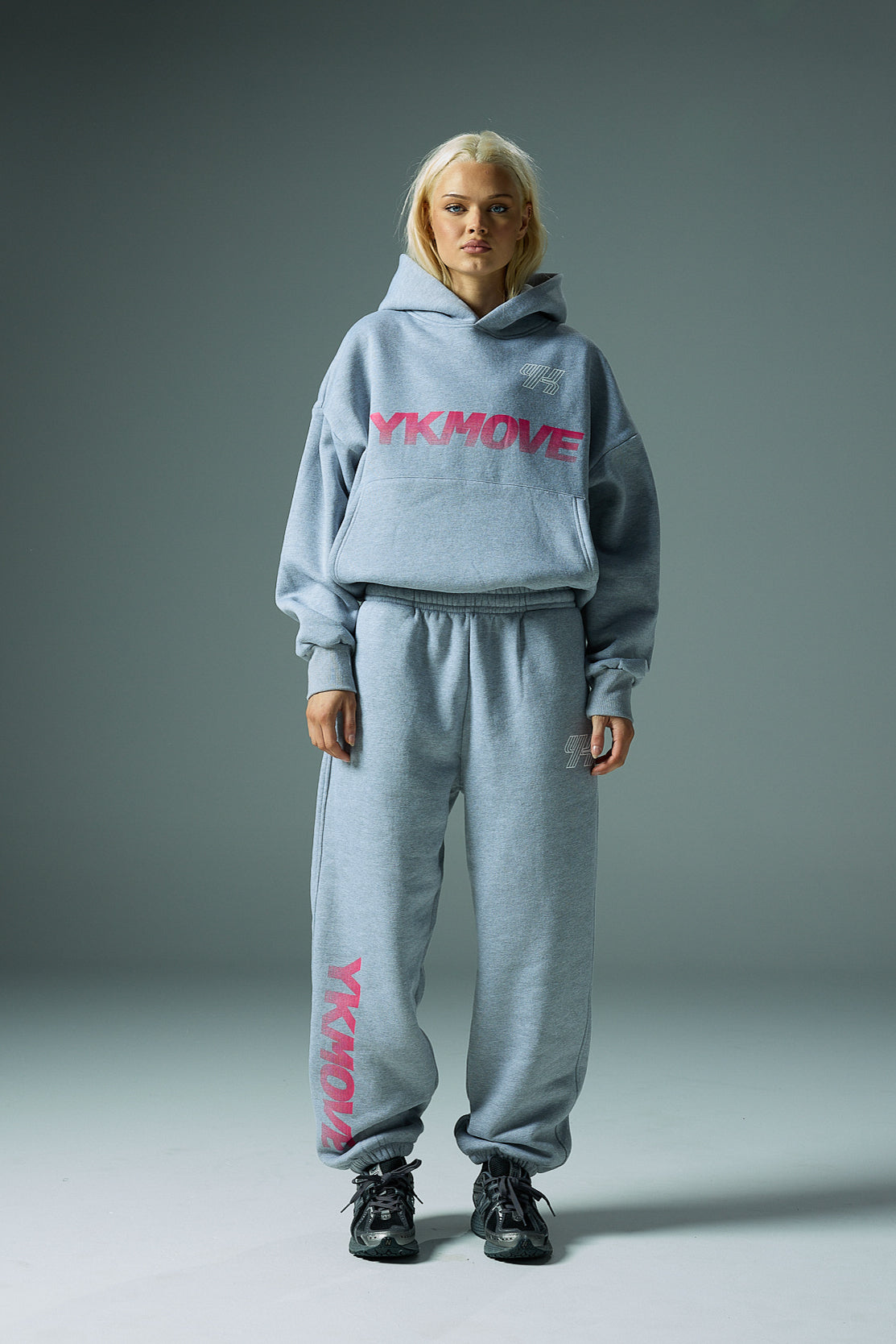 YK Move Activate Hoodie | GREY MARLE