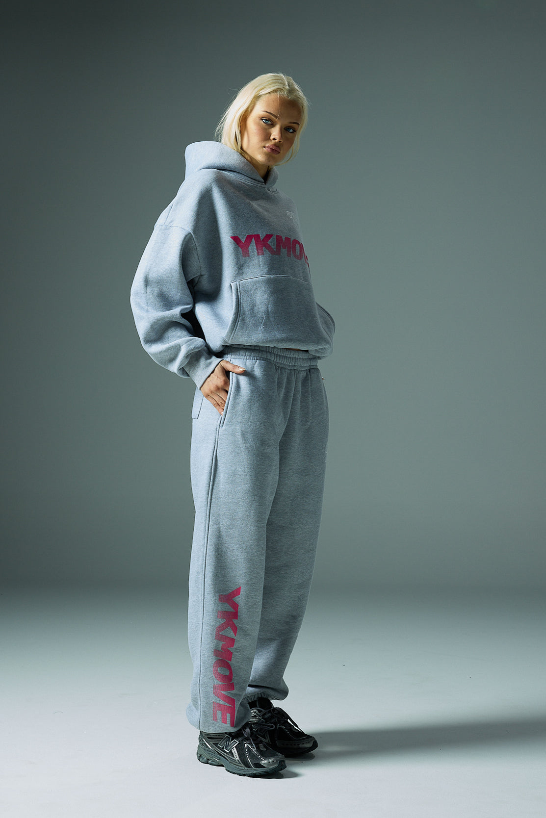 YK Move Activate Hoodie | GREY MARLE