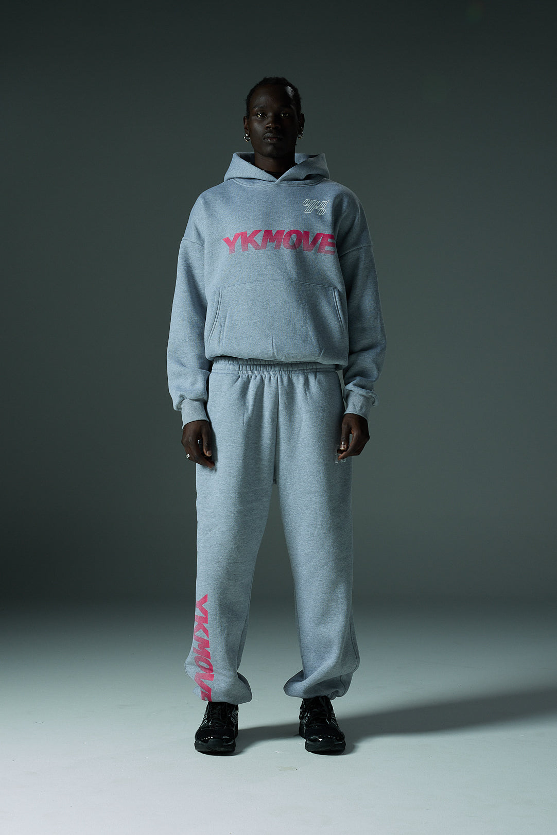 YK Move Activate Hoodie | GREY MARLE