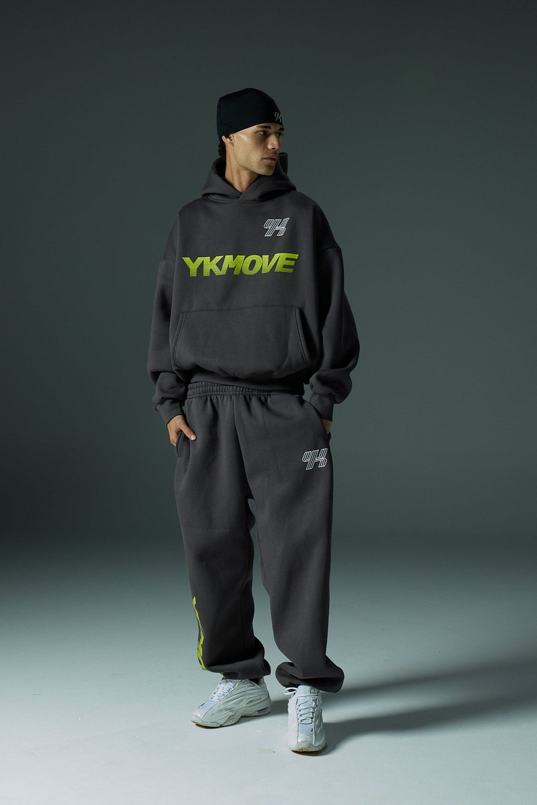 YK Move Activate Hoodie | Charcoal