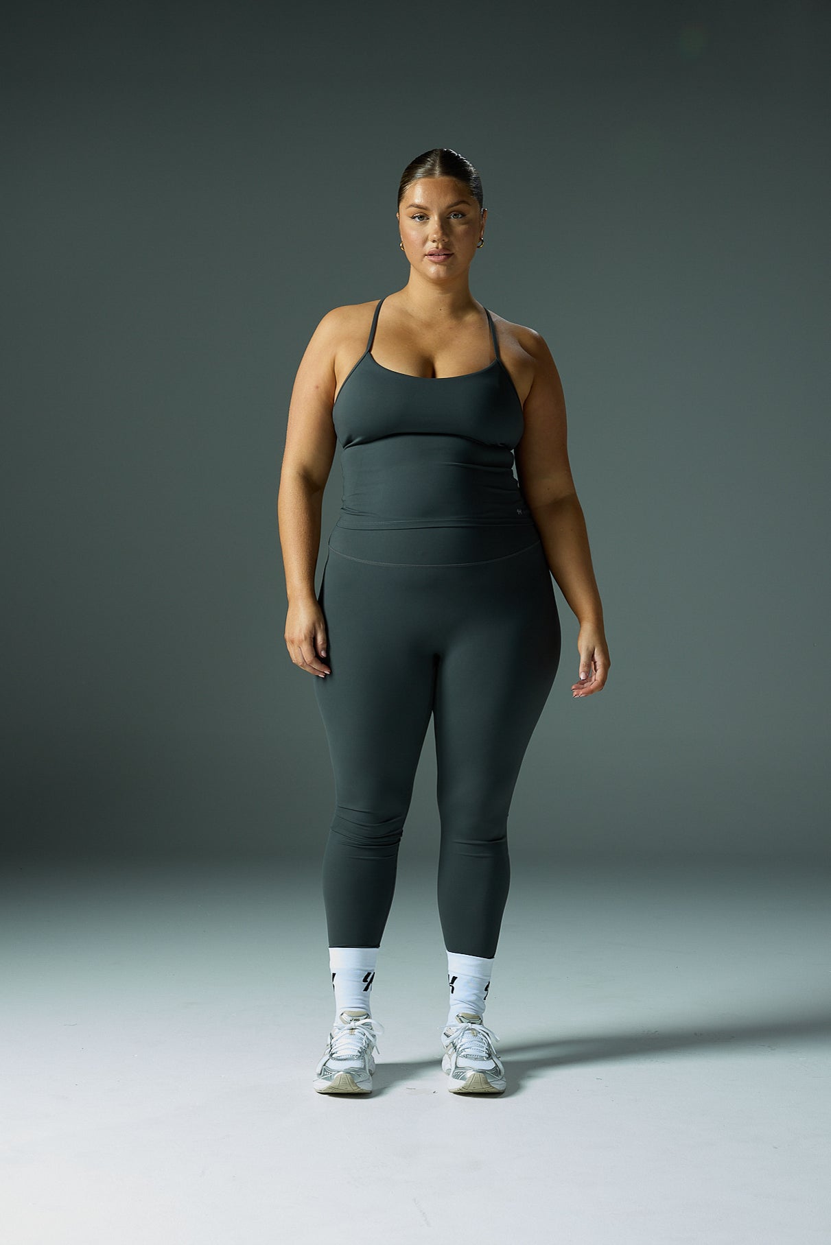 YK Move Sculpt 26" Leggings | Charcoal