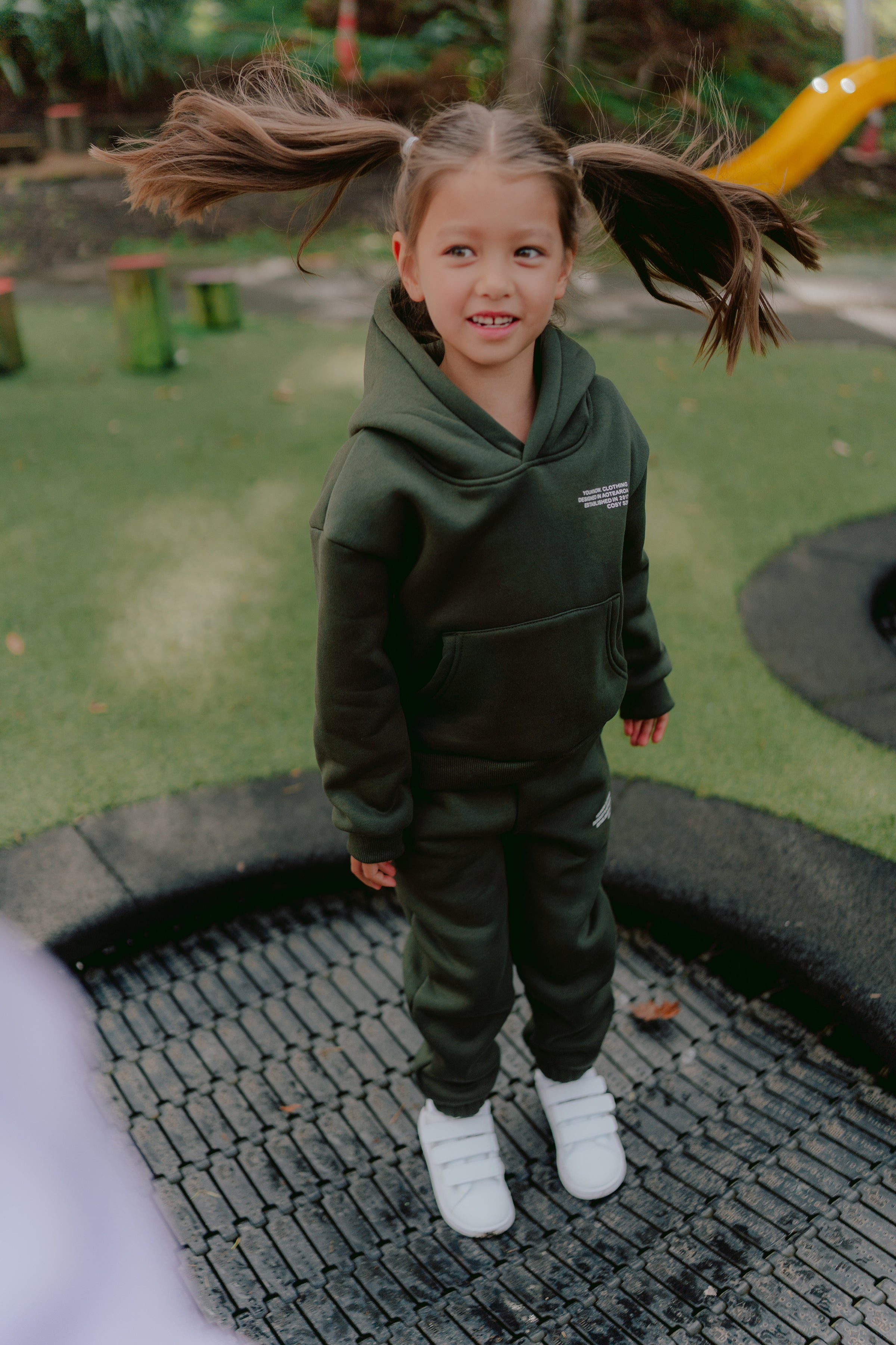 KIDS COSYSZN PANT | Olive