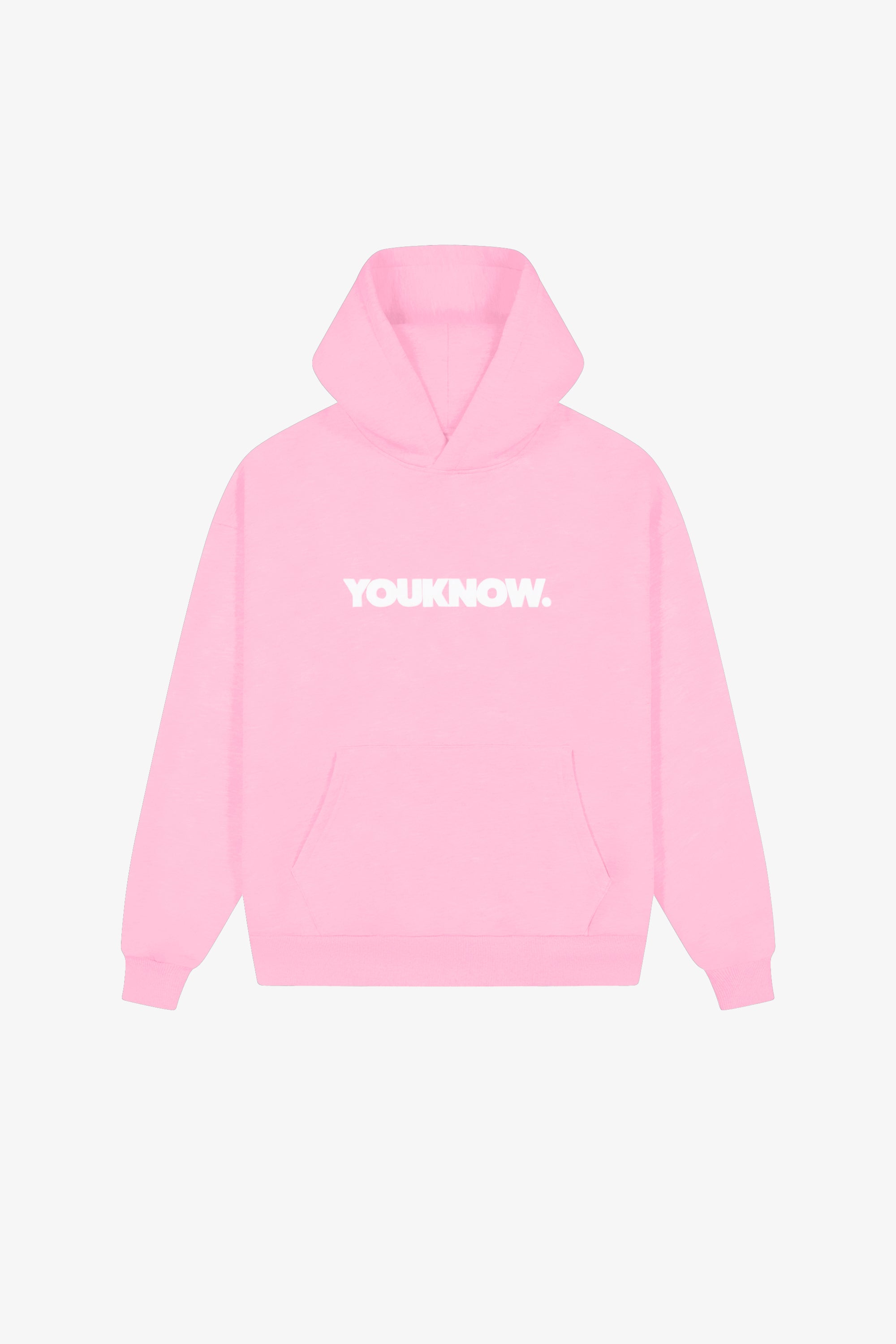 BLOCK HOODIE | Pink