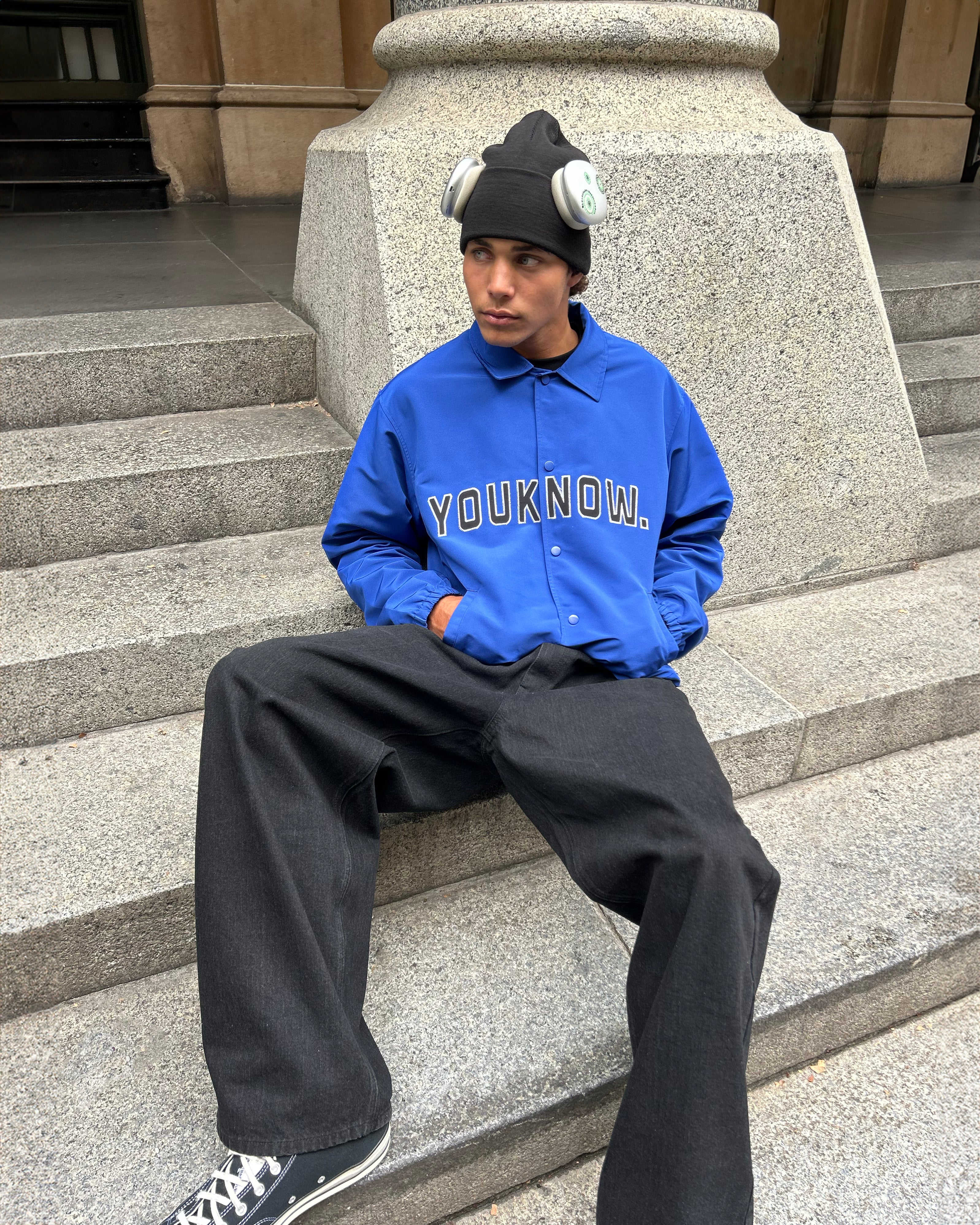 COACH JACKET | Blue