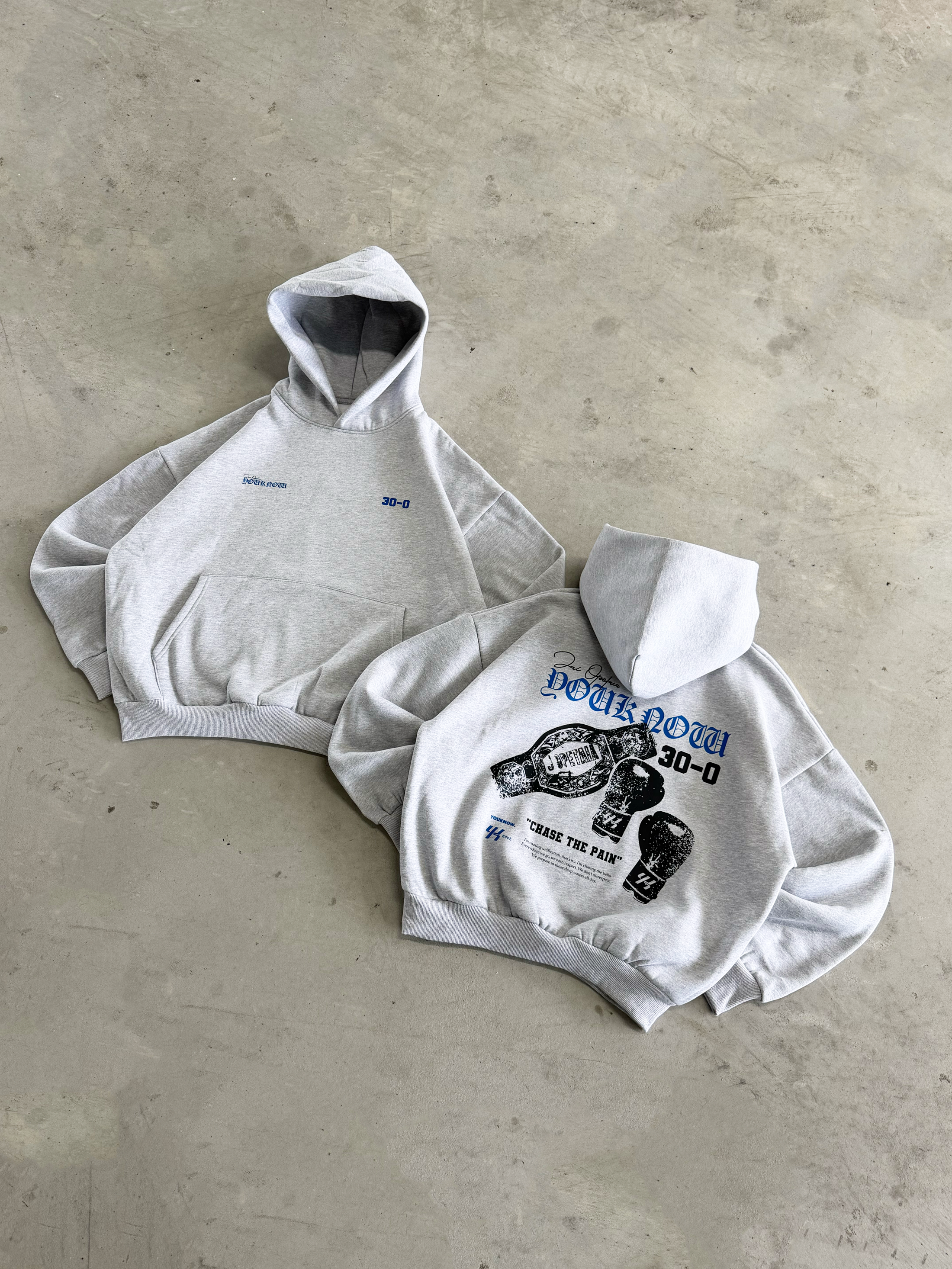 YK x Jai 30-0 Hoodie | Grey