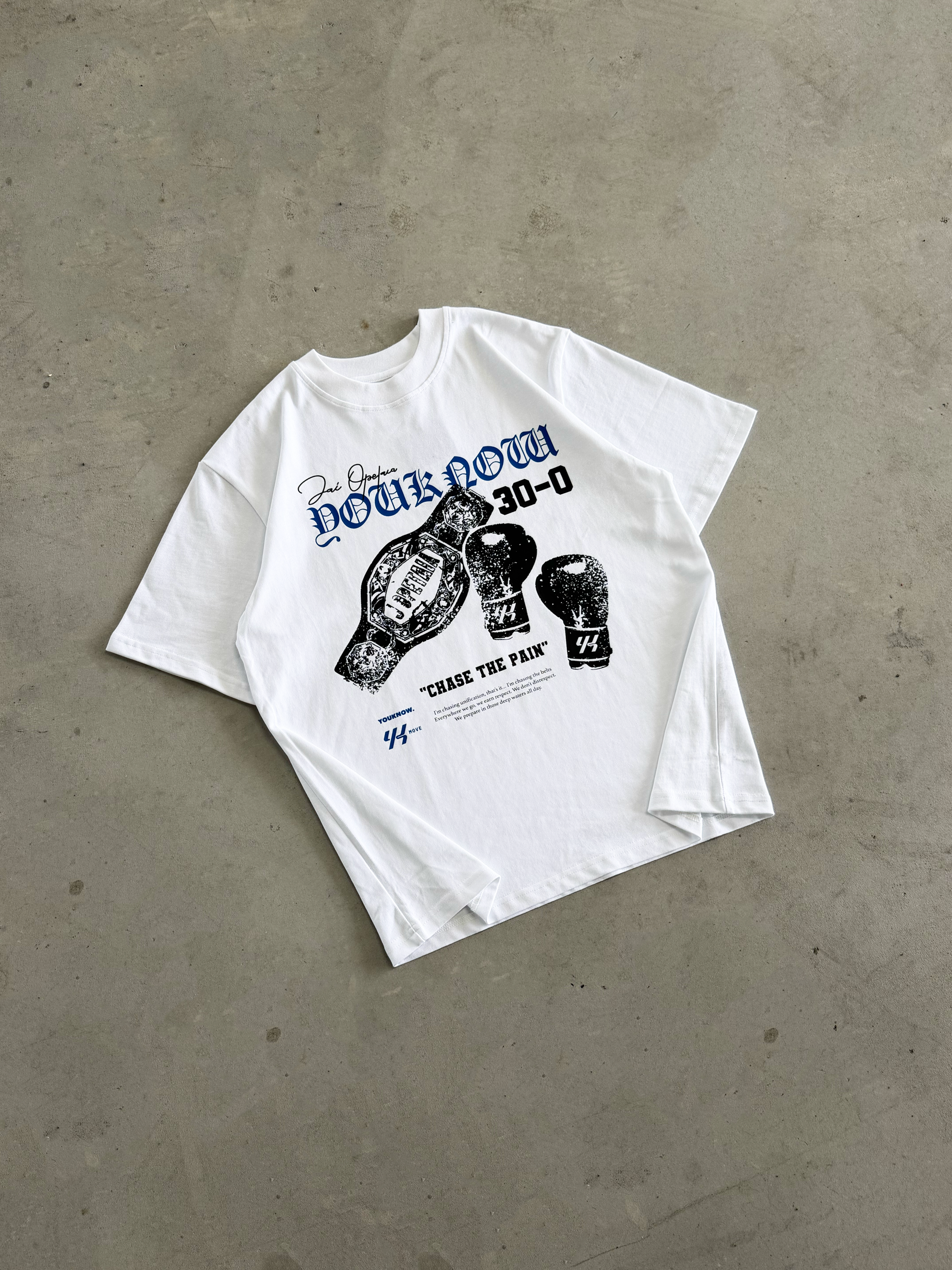 YK x Jai 30-0 Tee | White