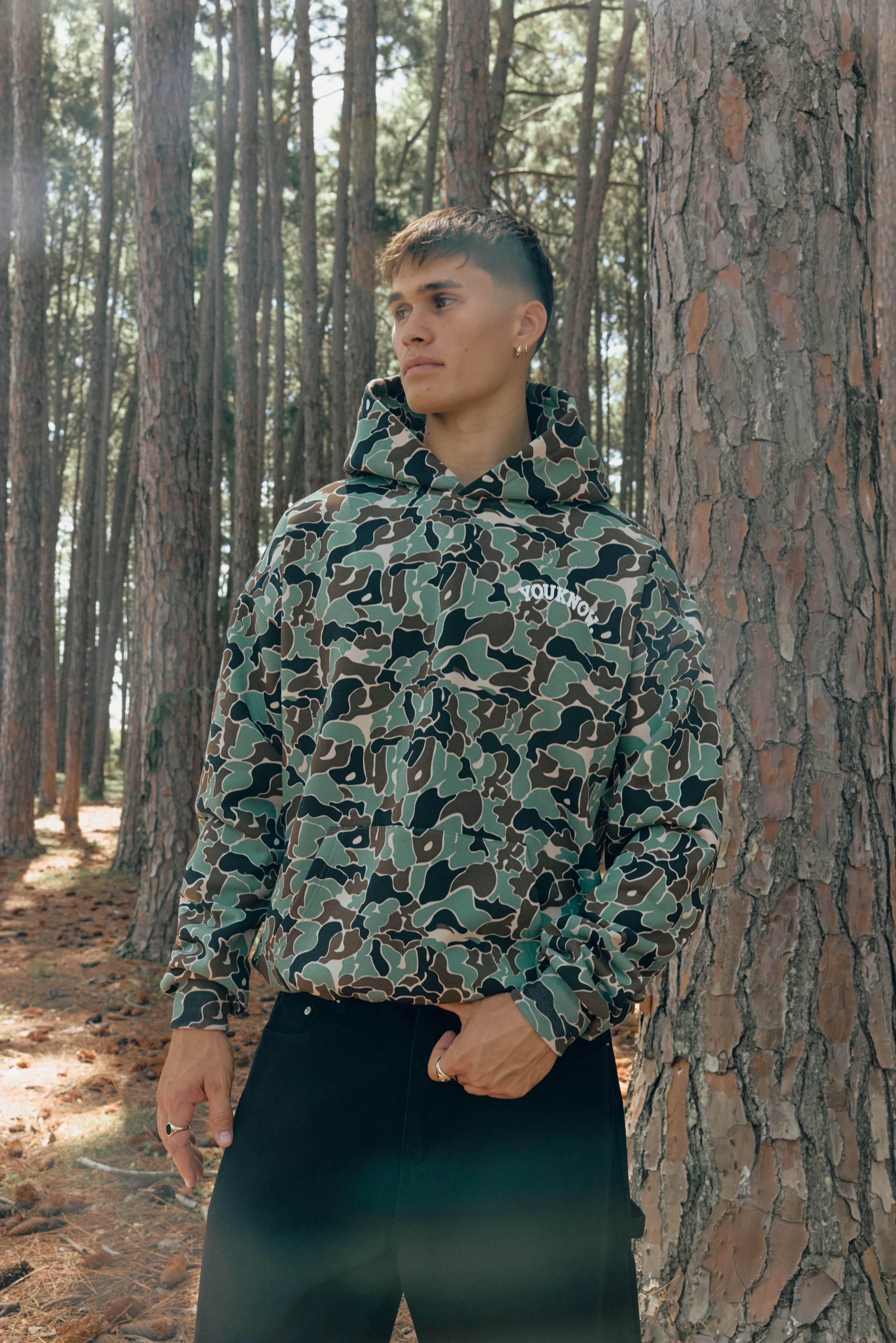 CAMO HOODIE | Green