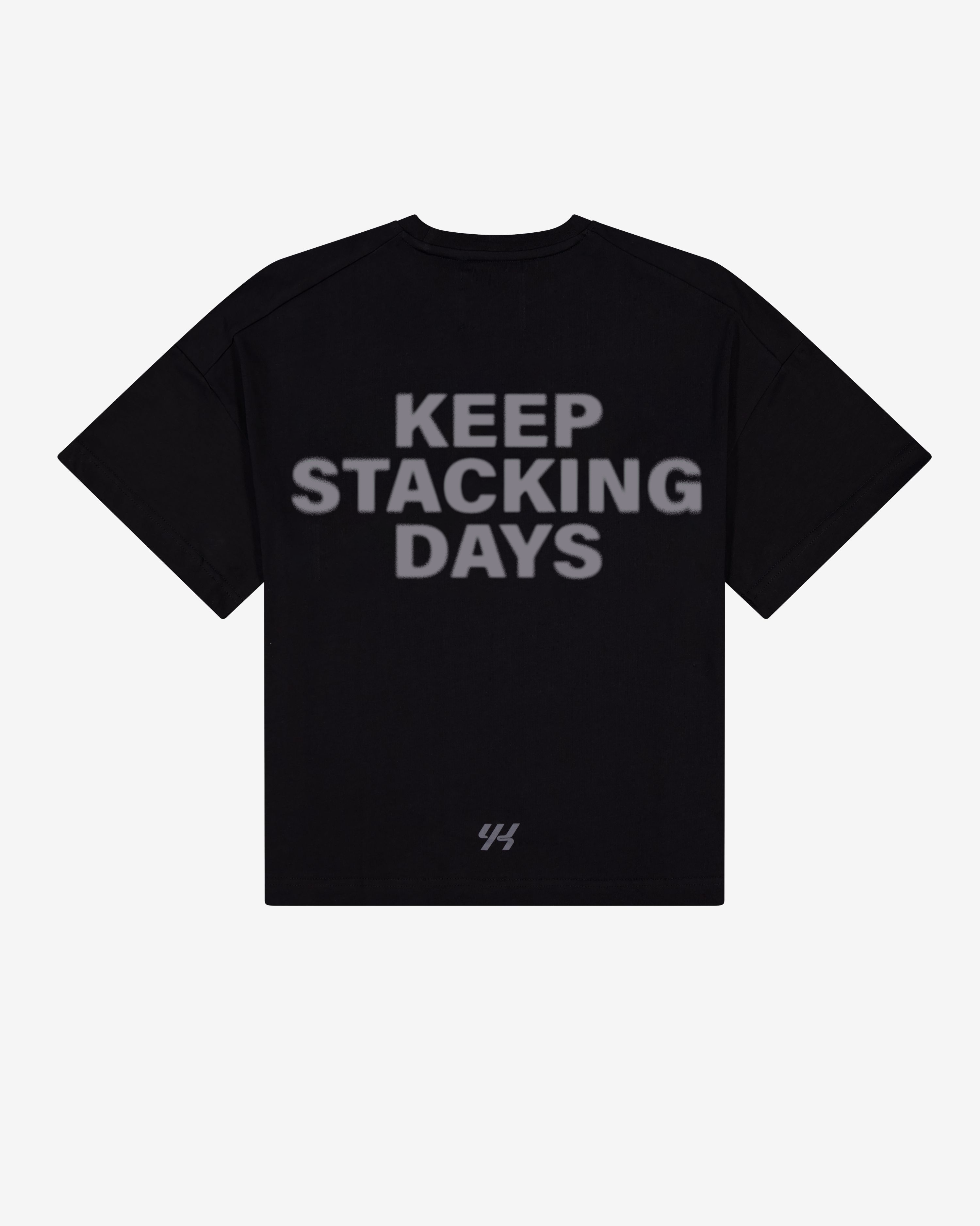 YK Move Stacking Days Tee | Black