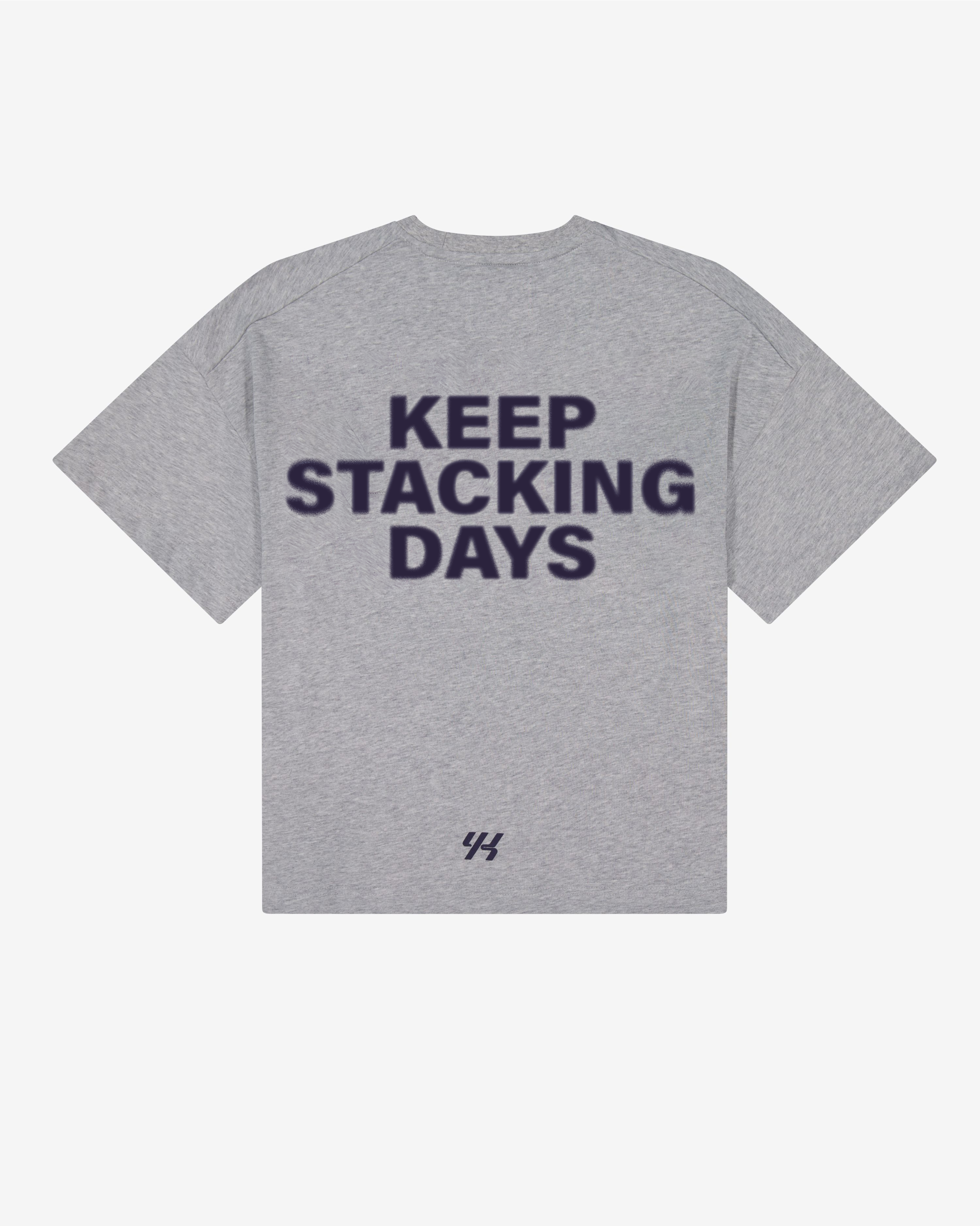YK Move Stacking Days Tee | Grey