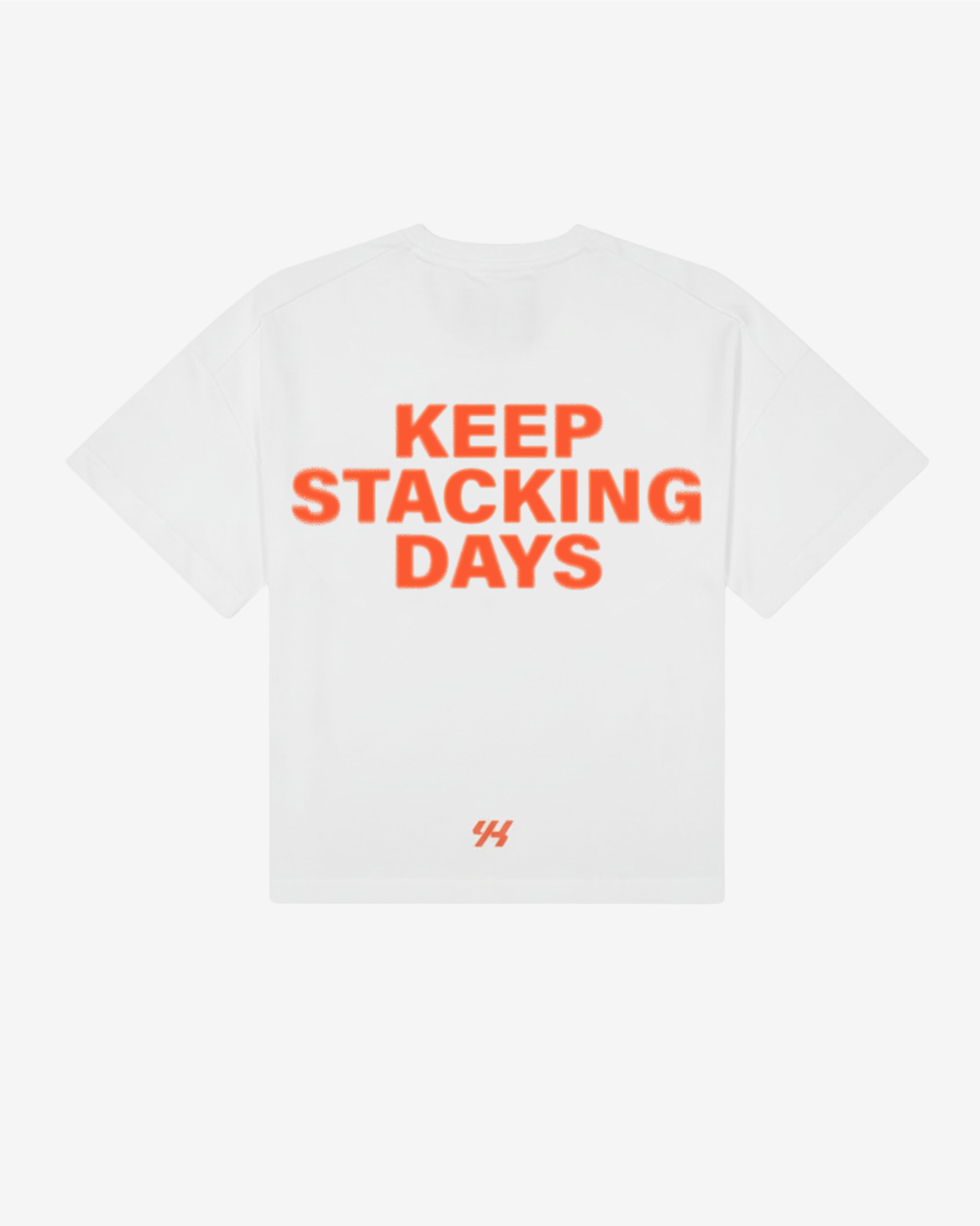 YK Move Stacking Days Tee | White