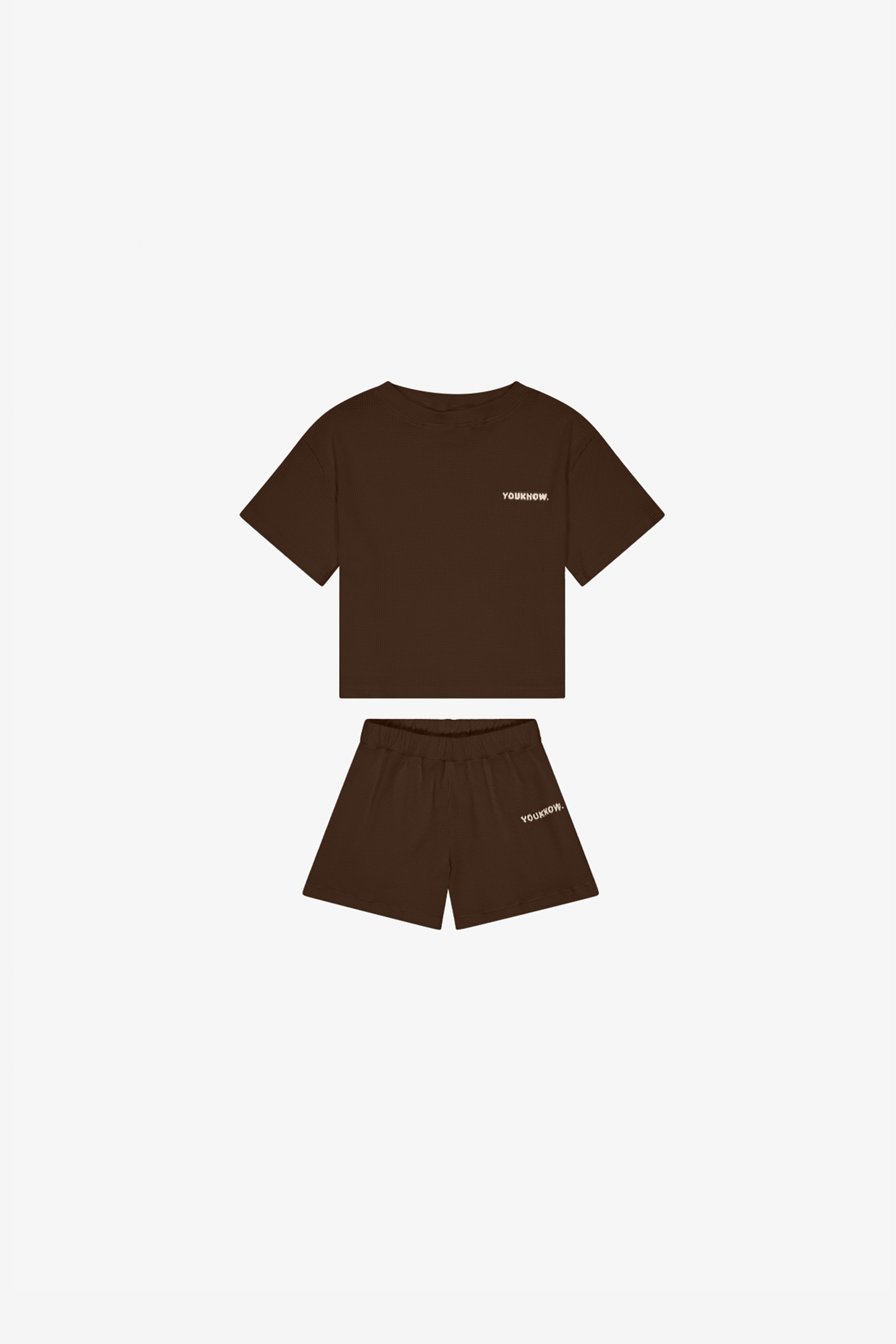 Kids Waffle Set | Brown