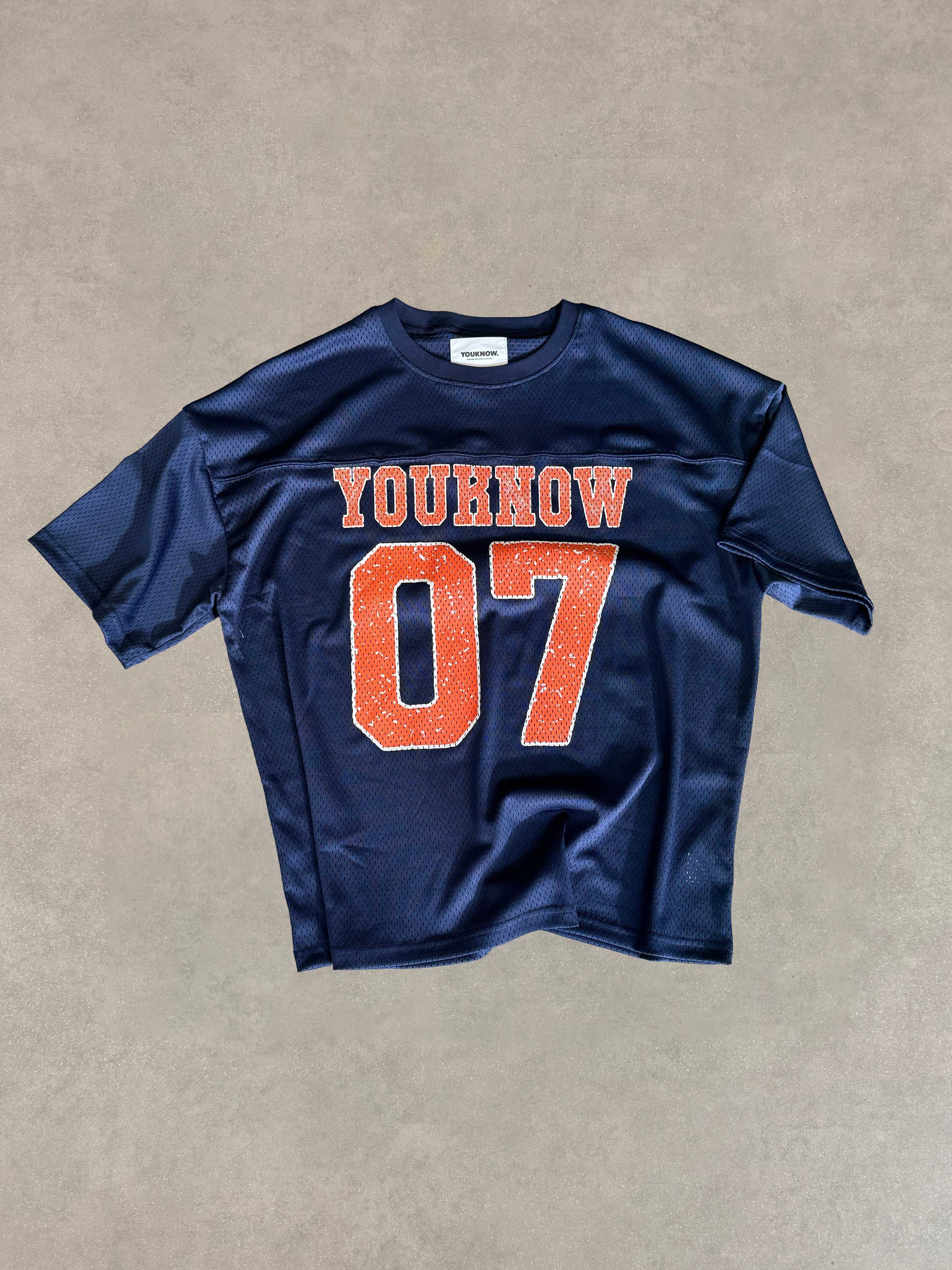 Mesh Jersey Sample | Navy