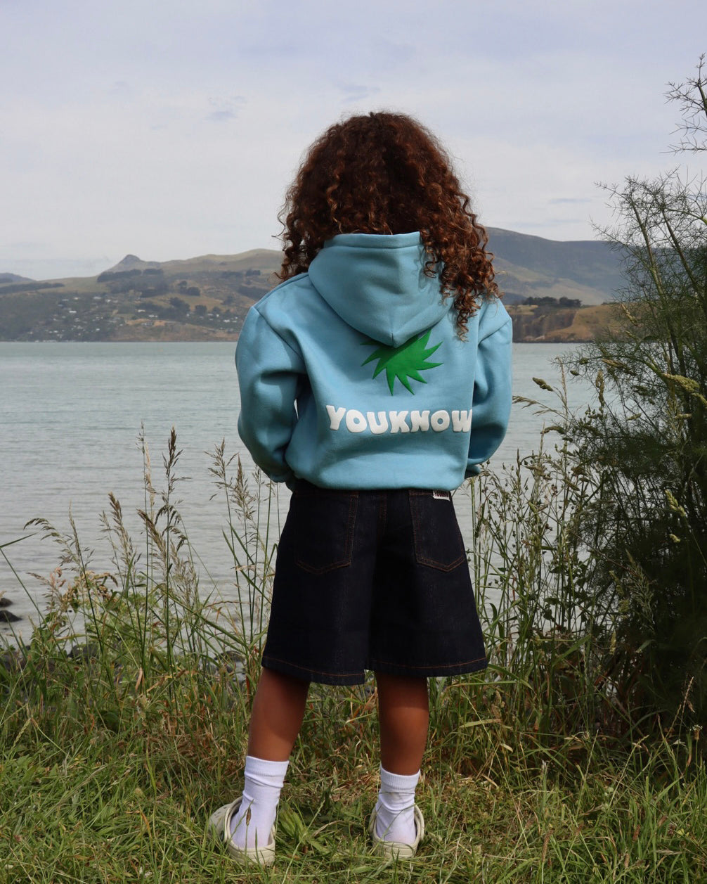 Kids Sunny Hoodie | Blue