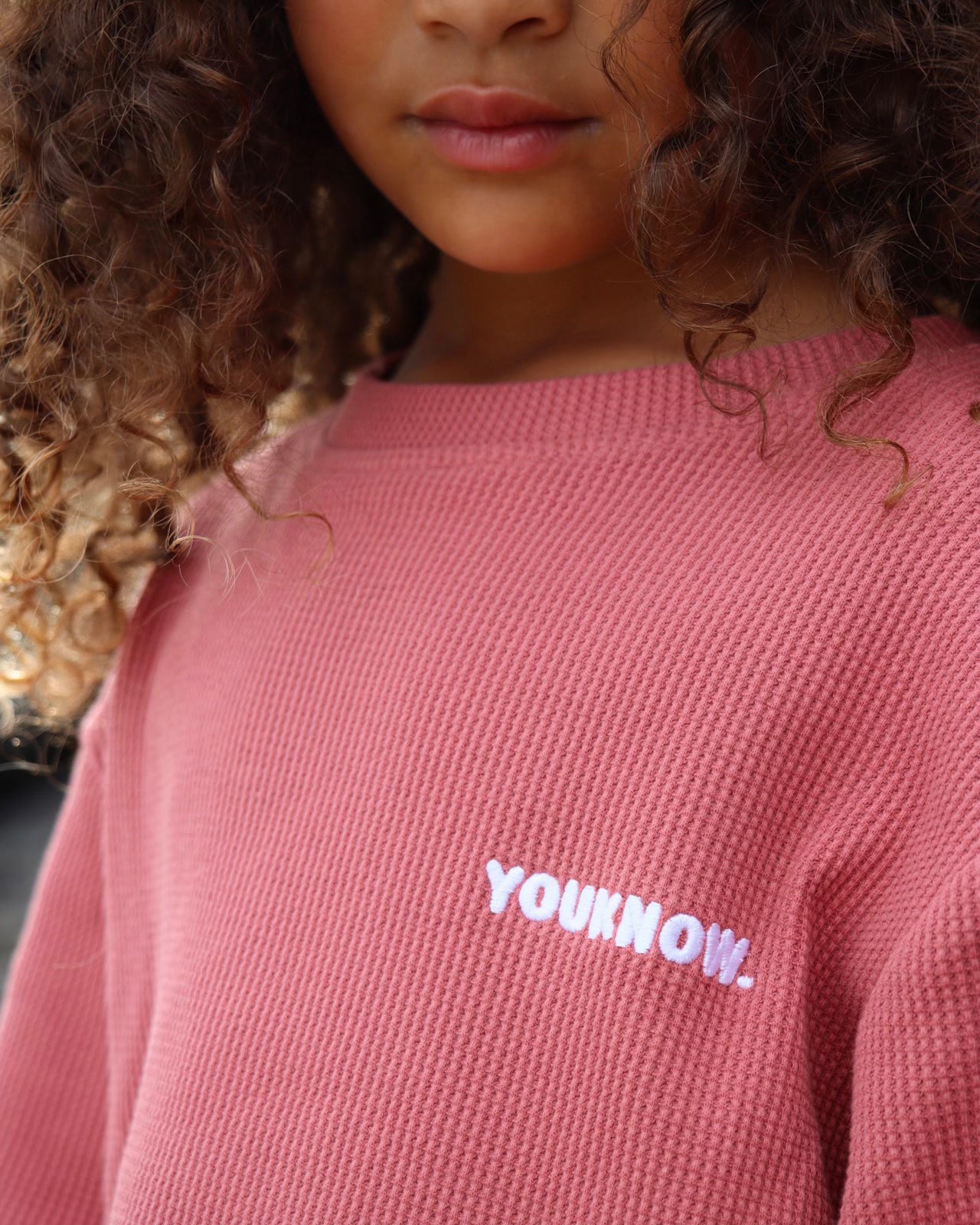 KIDS WAFFLE SET | Dusky Rose