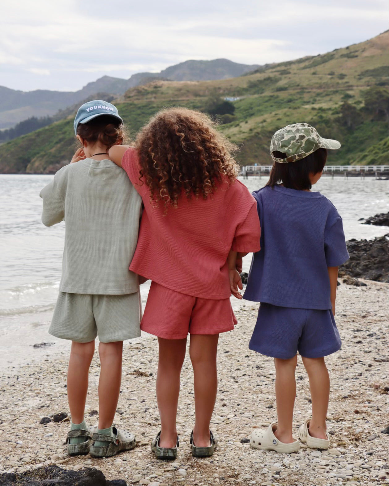 KIDS WAFFLE SET | Dusky Rose