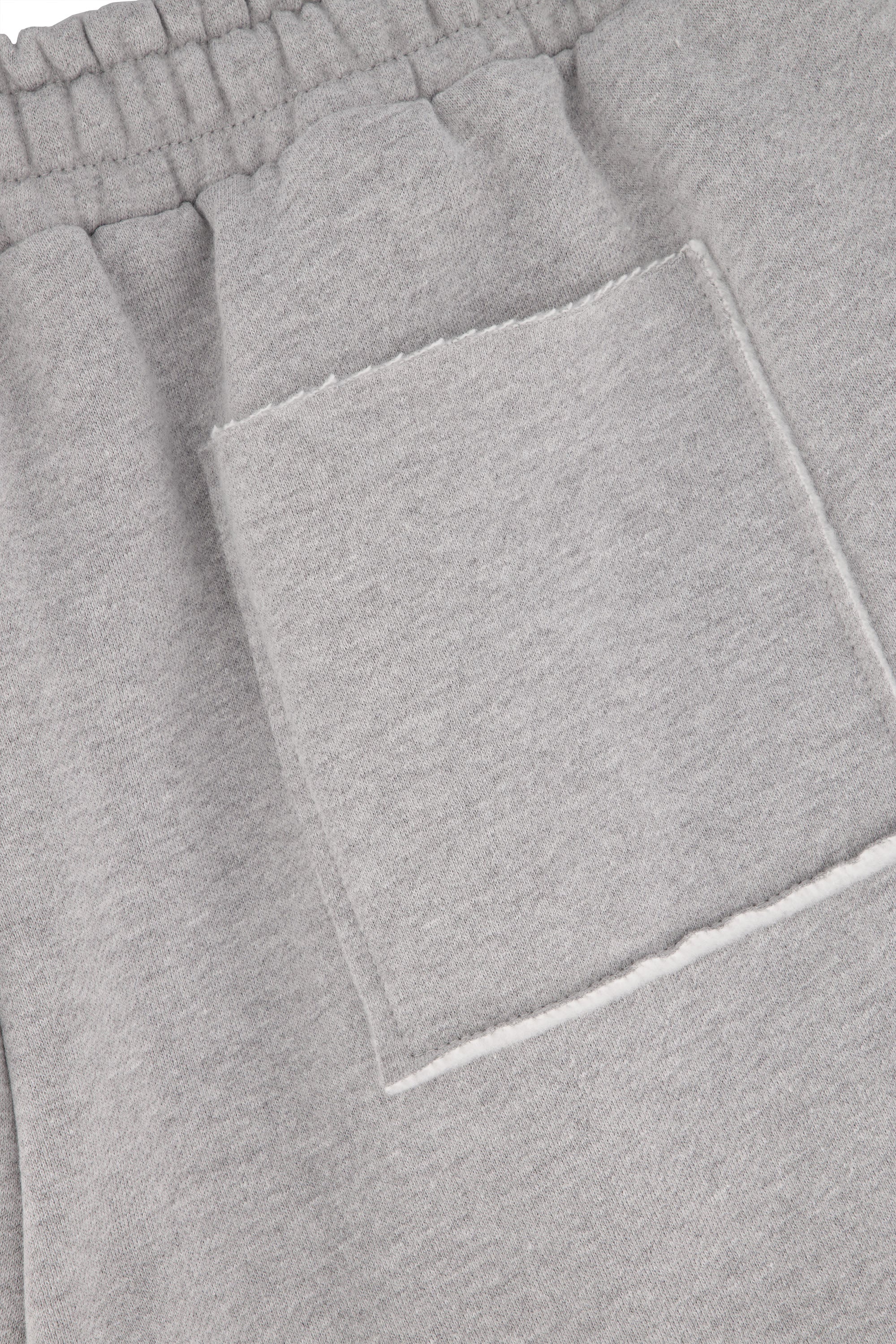 Exposed Seam Shorts | Grey