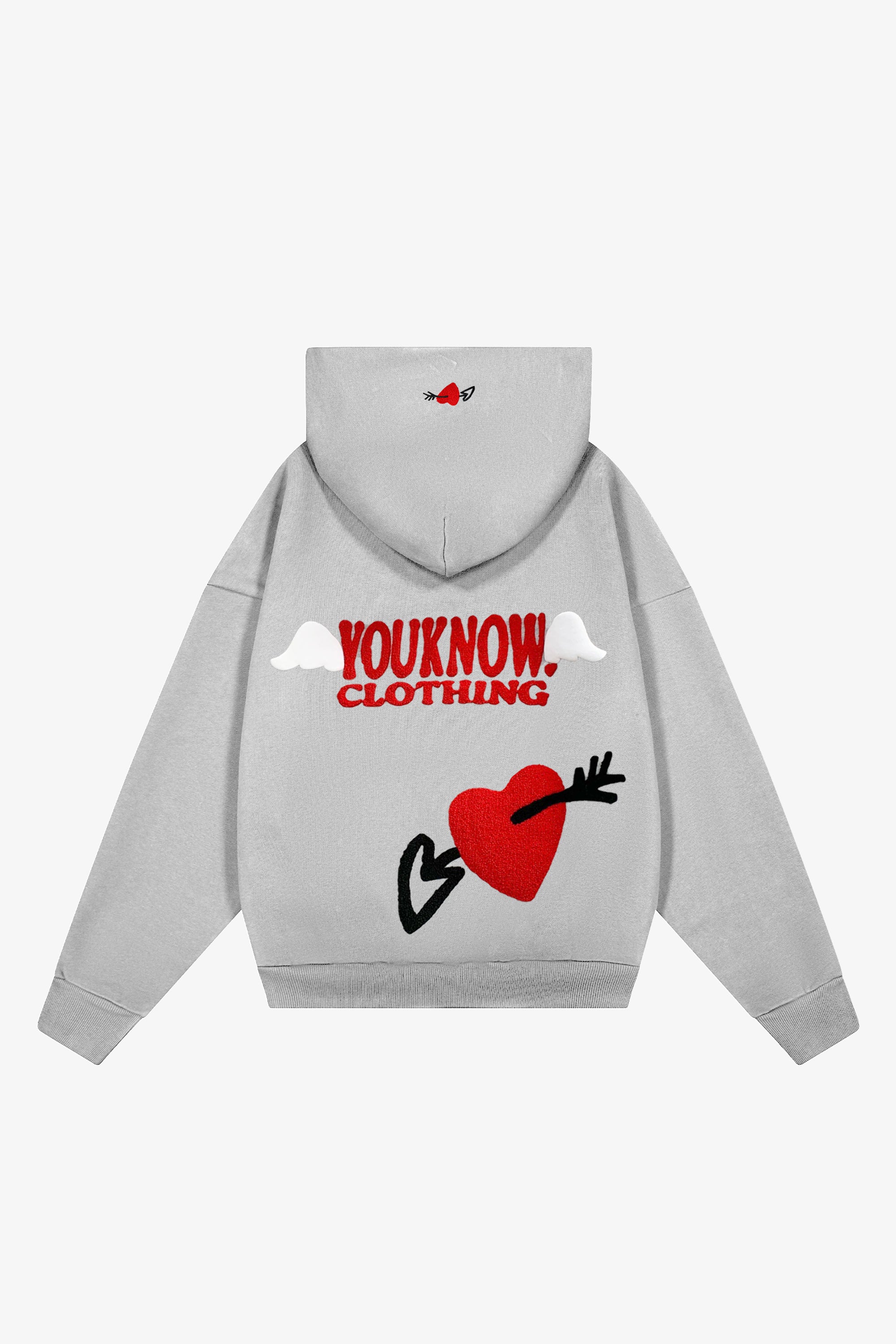 EVERYDAY LOVE HOODIE | Grey