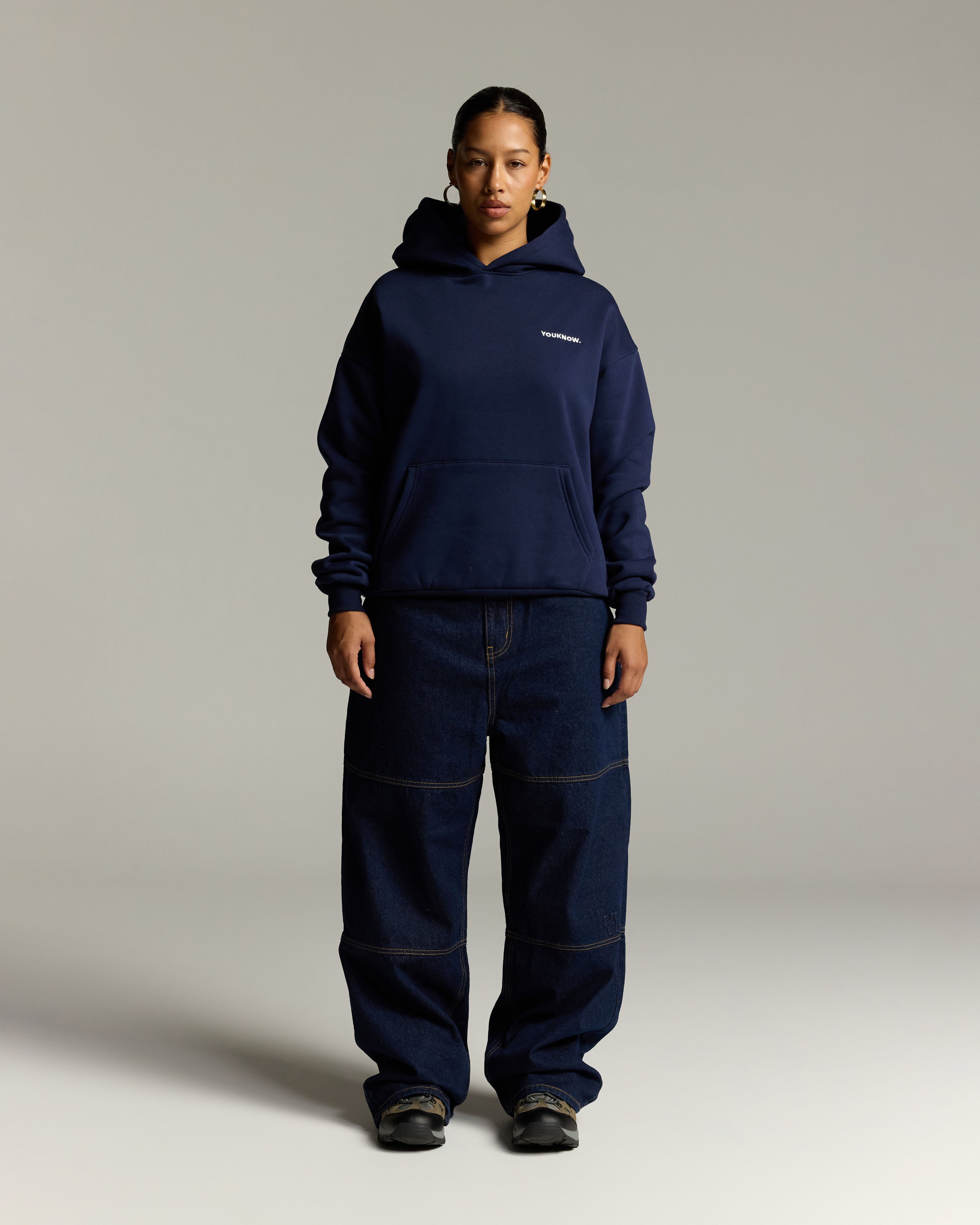 Core Standard Heavyweight Hoodie | Navy