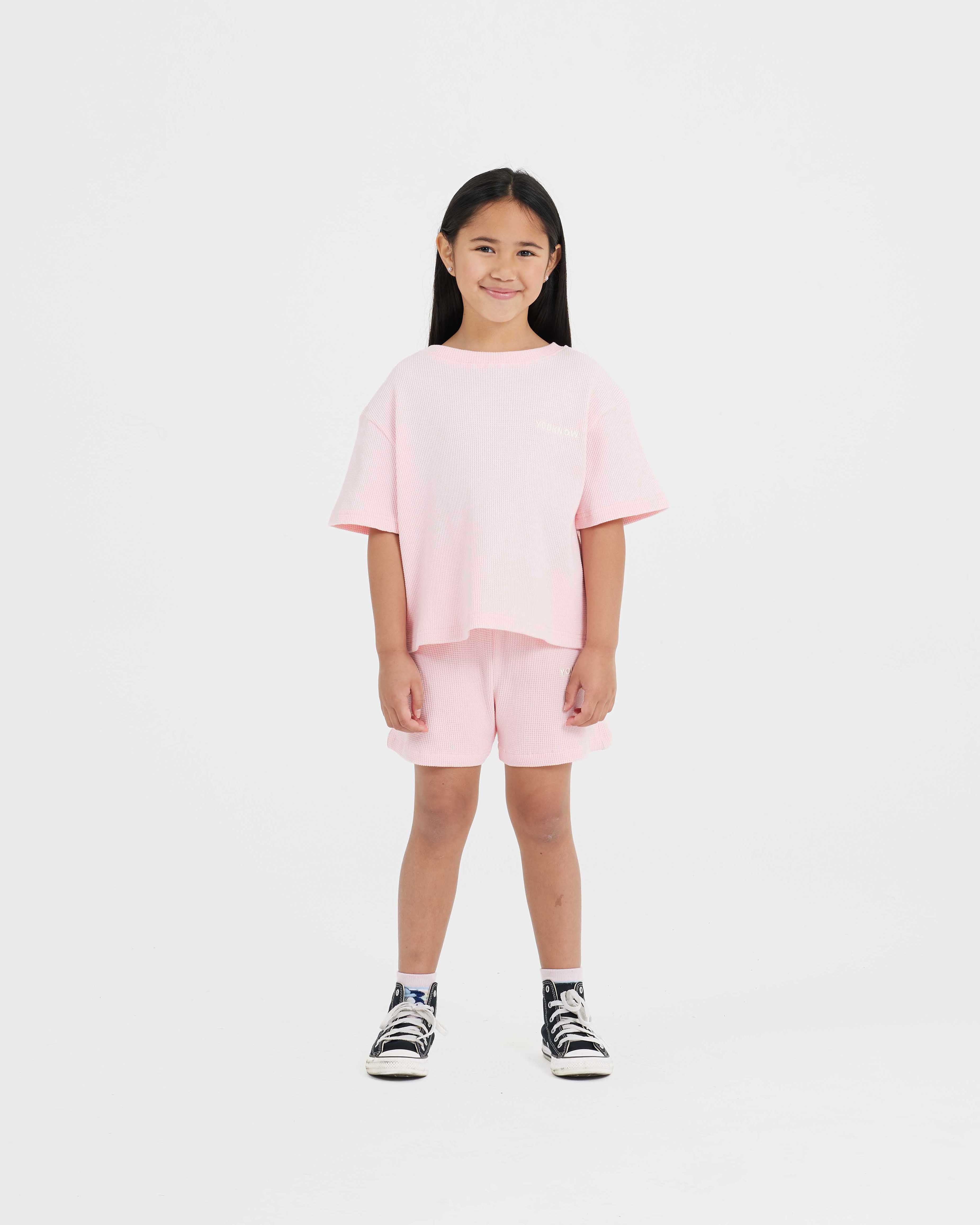Kids Waffle Set | Pink