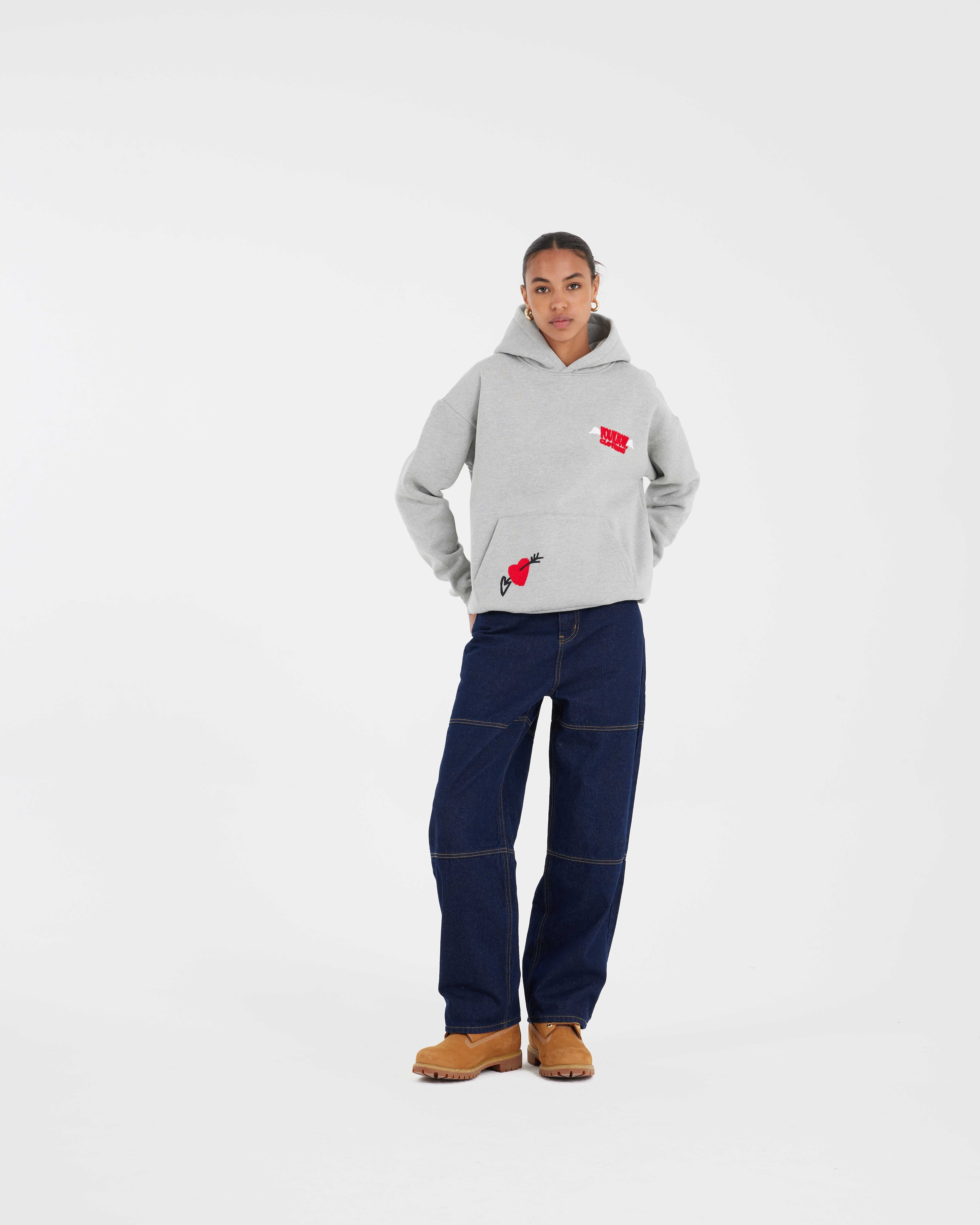 EVERYDAY LOVE HOODIE | Grey