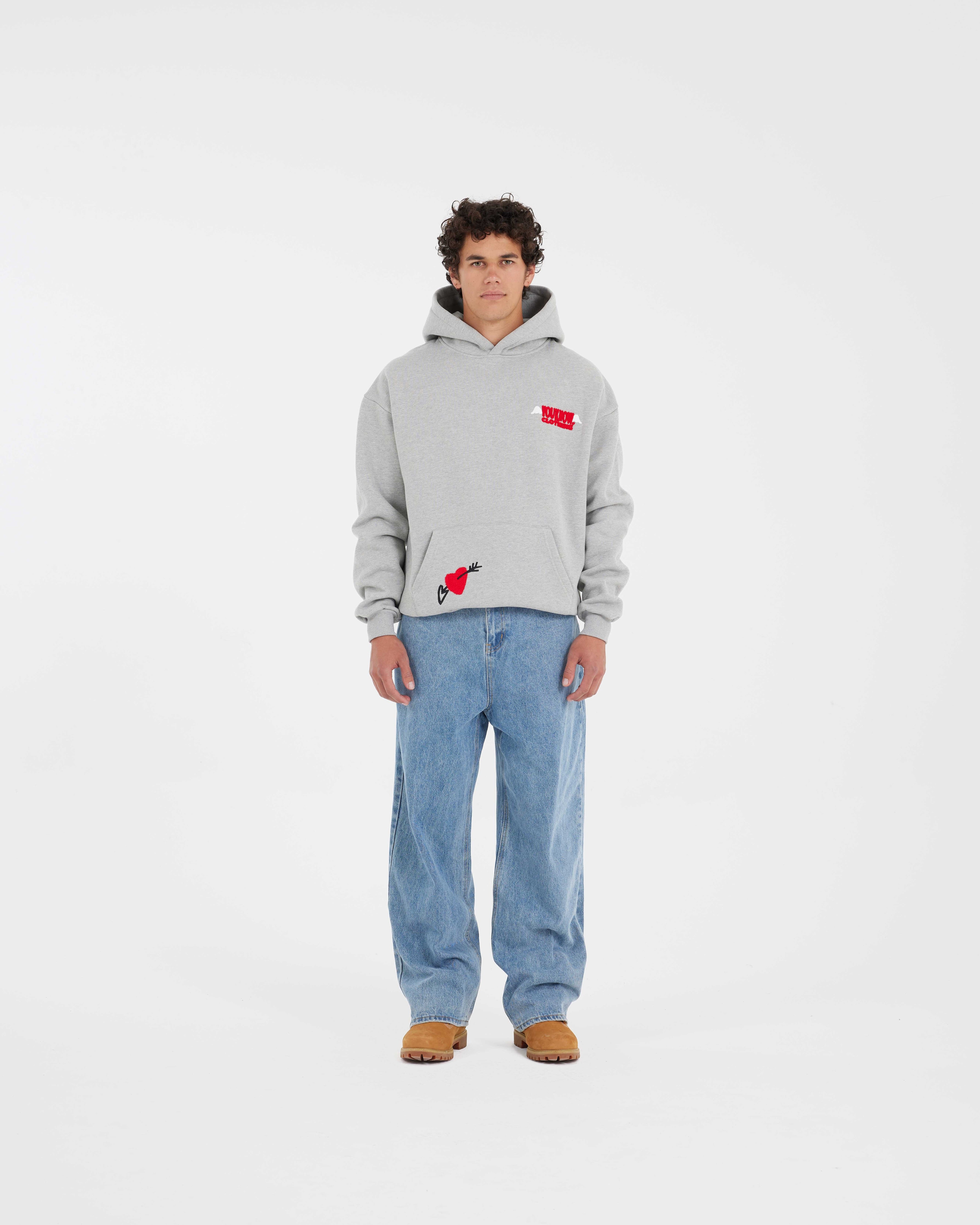 EVERYDAY LOVE HOODIE | Grey